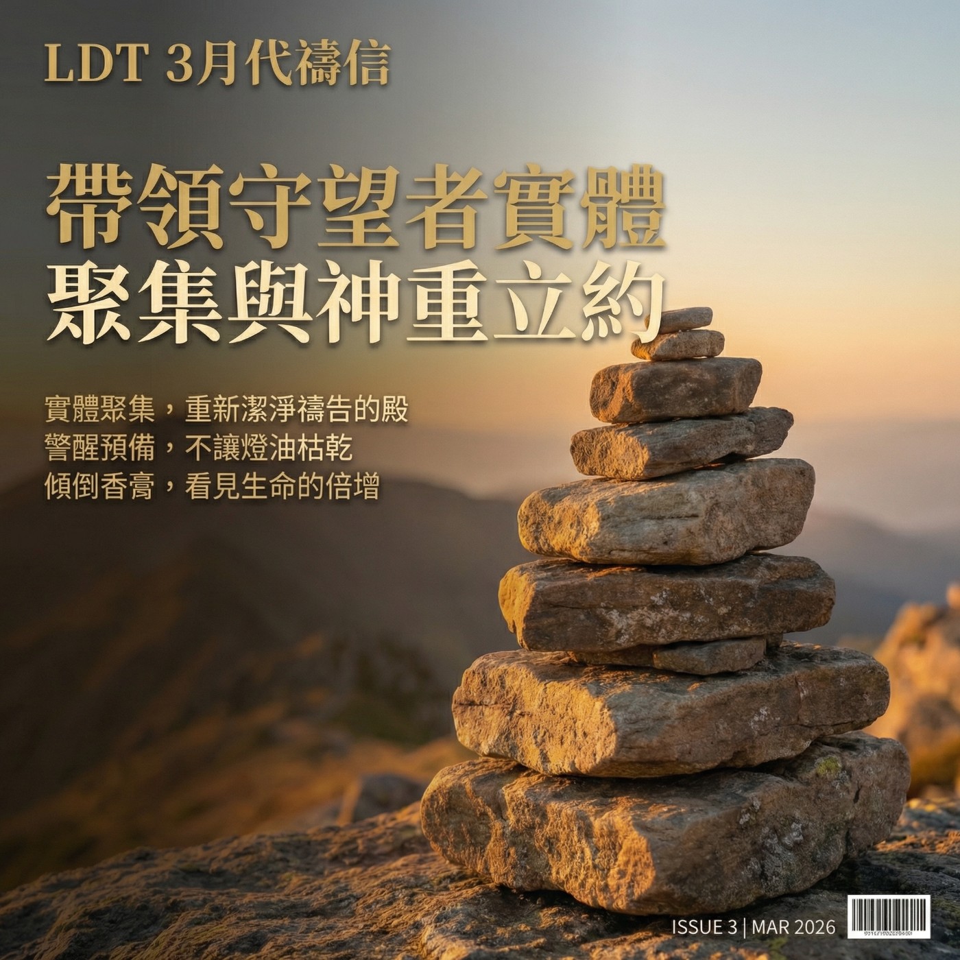 【LDT 晨禱門訓 3 月回顧】帶領守望者實體聚集與神重立約