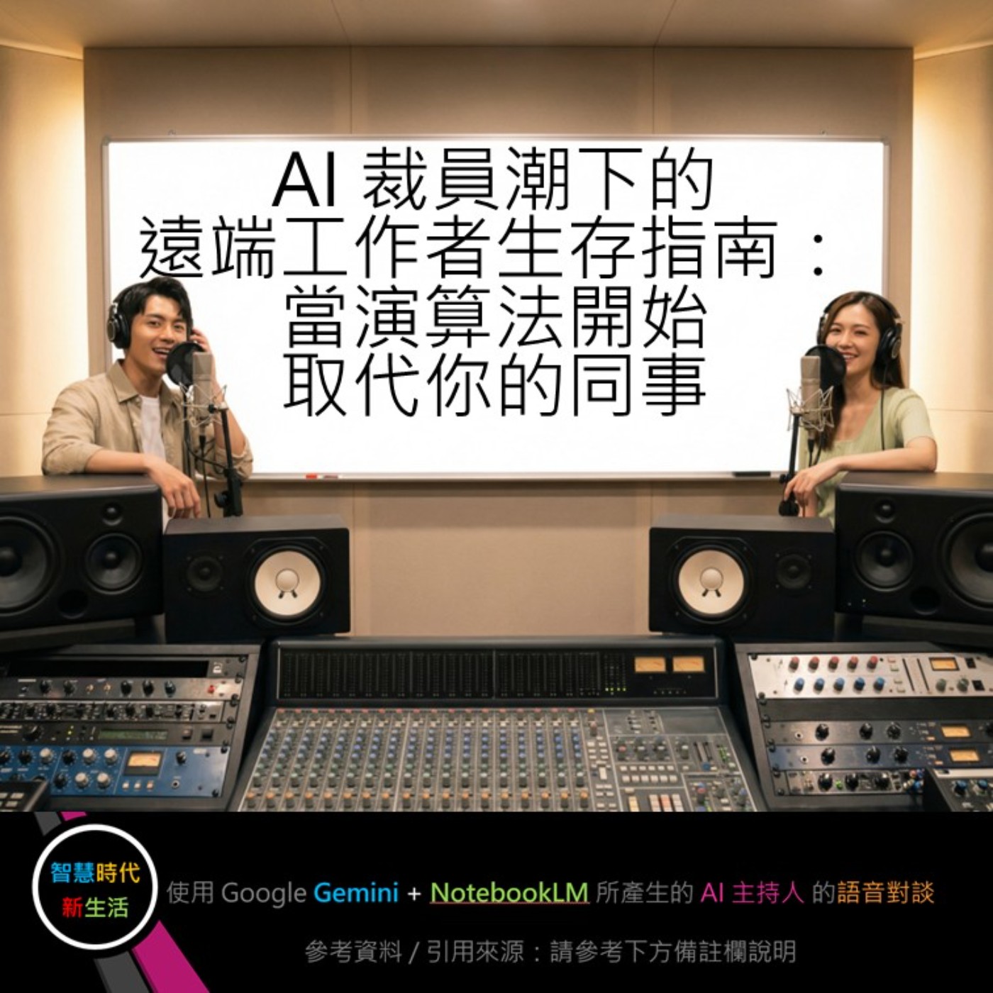 EP.351 [ Podcast ] AI 裁員潮下的遠端工作者生存指南：當演算法開始取代你的同事 episode artwork