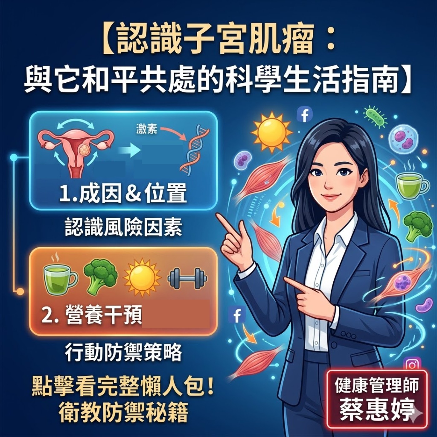 【女力守護專題】認識子宮肌瘤：與它和平共處的科學生活指南 🌸🛡️ episode artwork