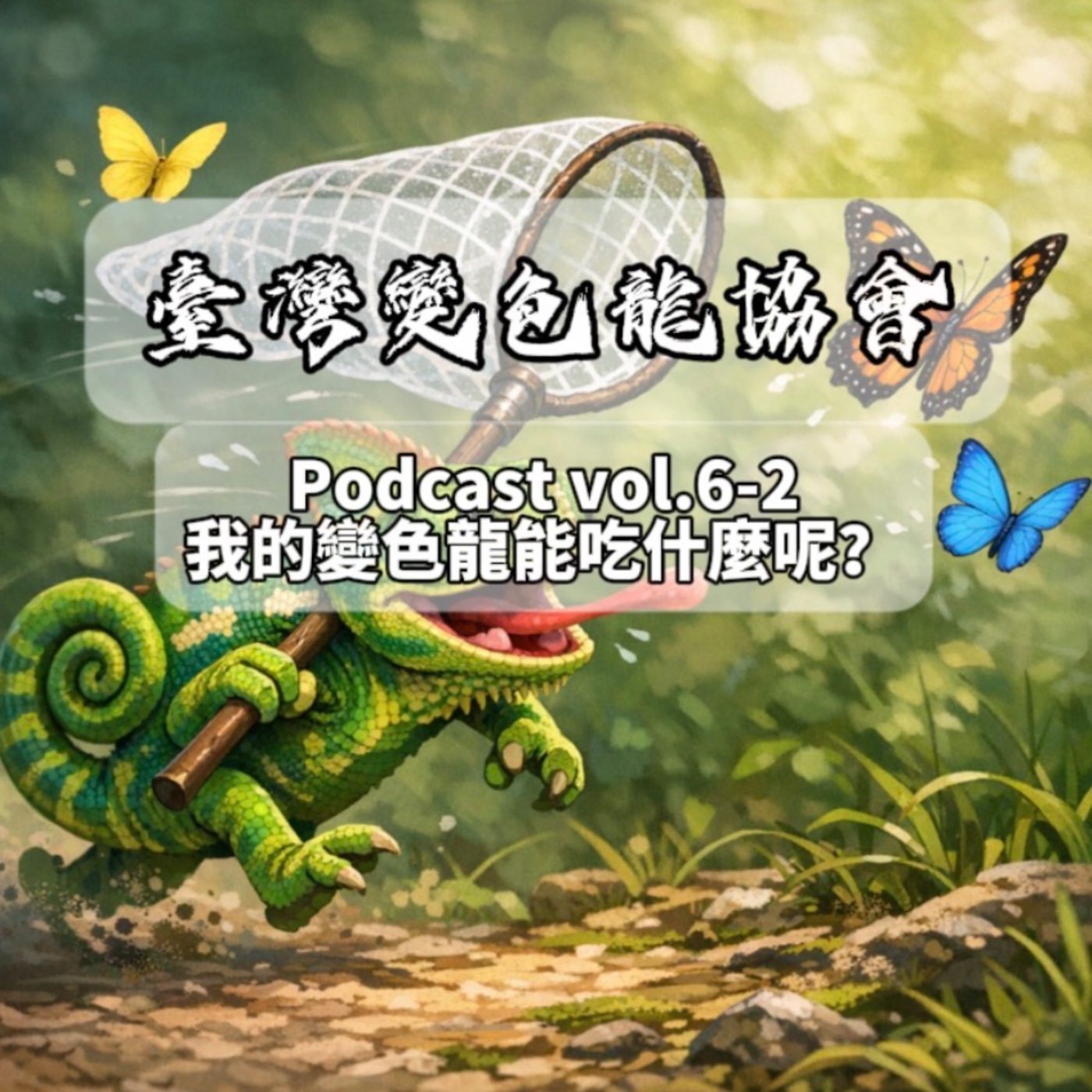 臺灣變色龍協會podcast vol.6-2 我的變色龍能吃什麼呢？ episode artwork