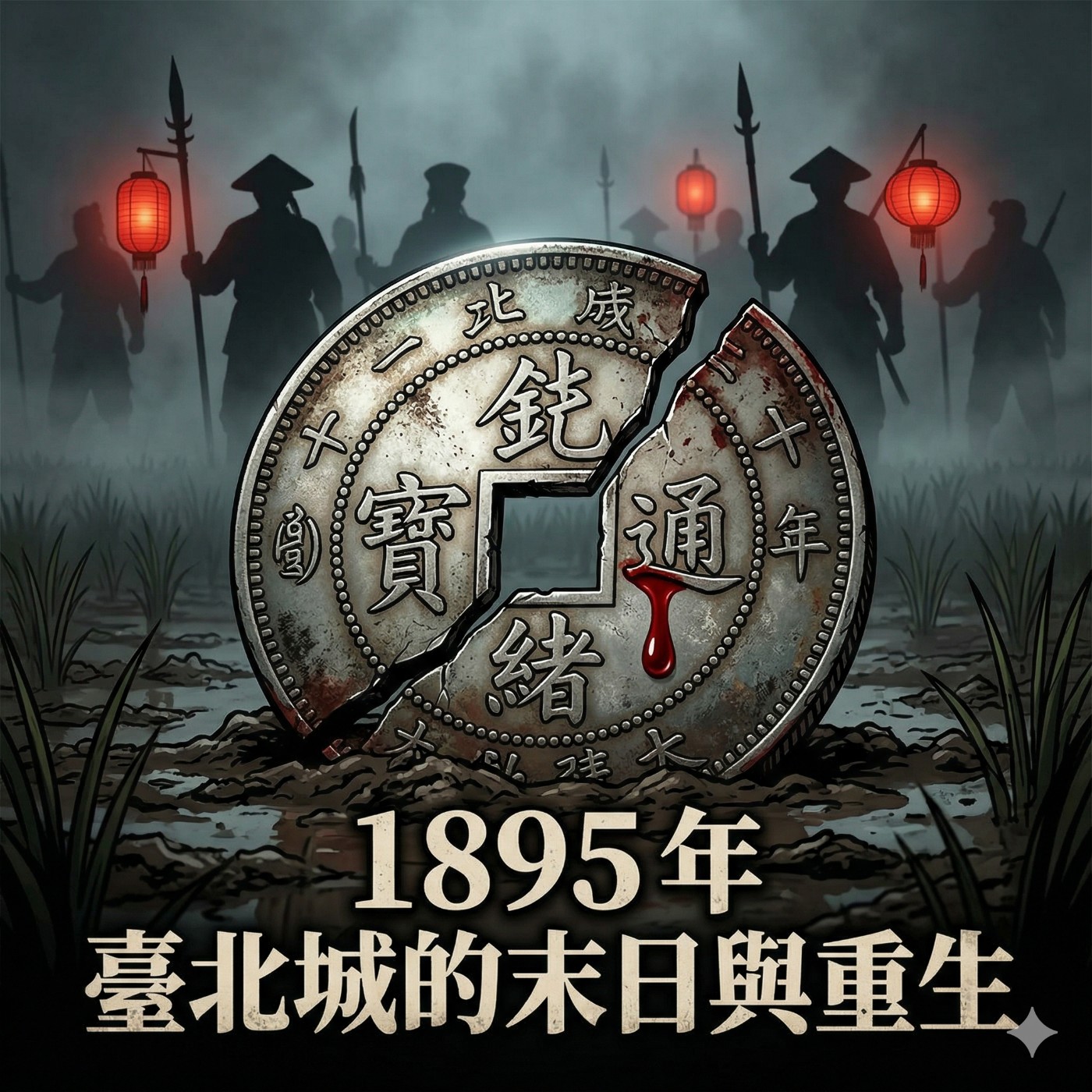 1895年乙未戰爭期間。系列一：臺北城的末日與重生。第一集：權力真空與無政府的煉獄 episode artwork
