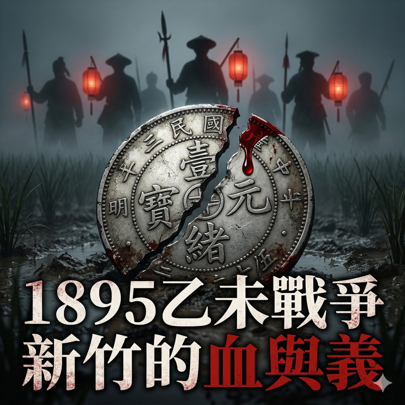1895年乙未戰爭期間。「系列二：新竹的血與義」第一集：致命的庫銀與「客家黑道」的零和遊戲 episode artwork