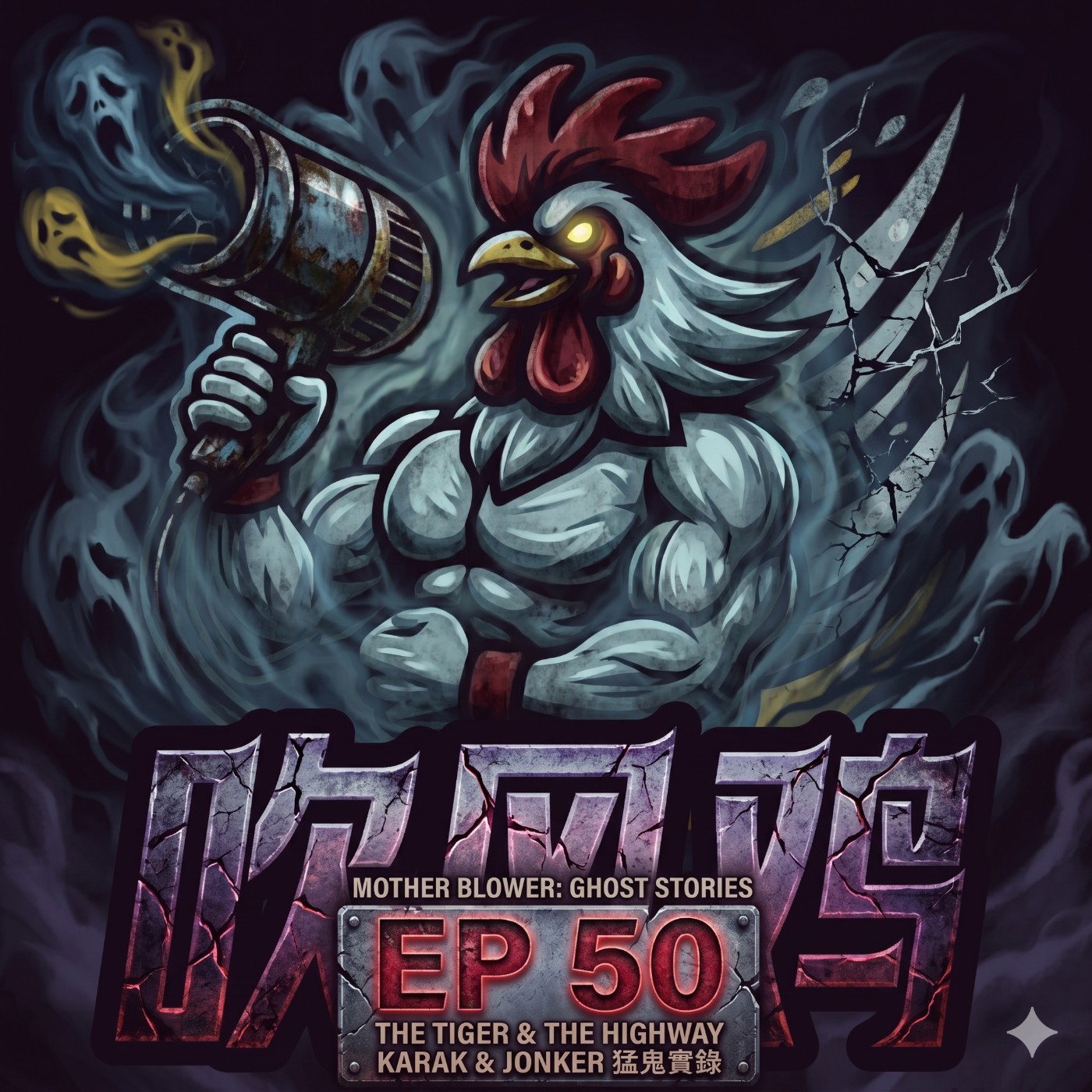 EP 50:慶祝 50 集先來點陰的!兄弟們的靈異實錄:那個朋友突然變成了老虎... episode artwork