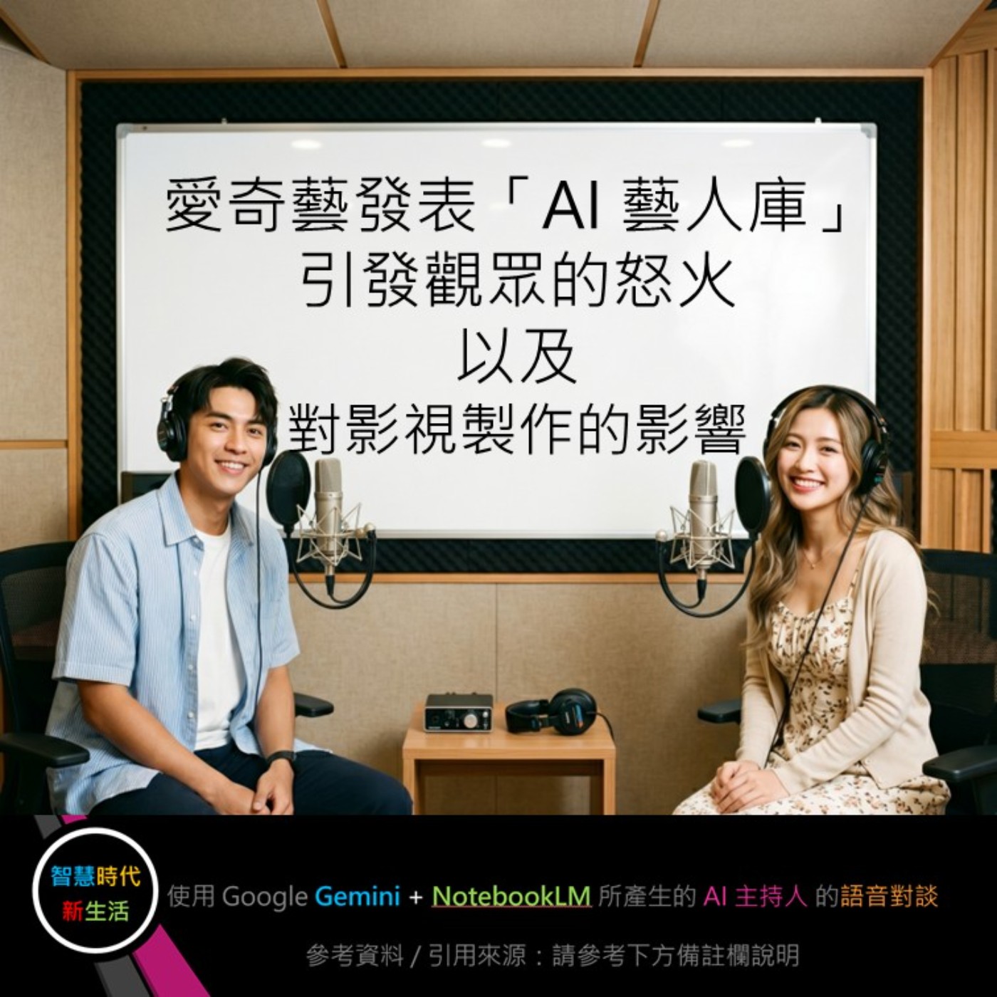 EP.363 [ Podcast ] 愛奇藝發表「AI 藝人庫」引發觀眾的怒火以及對影視製作的影響 episode artwork
