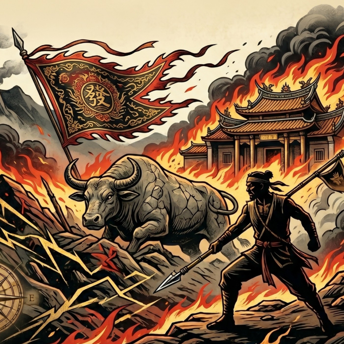「大清房地產風雲：被『土牛』卡住的漢人與平埔族地主」第 5 集：從消極隔離到積極結盟：「綠線」與屯番制的誕生 episode artwork