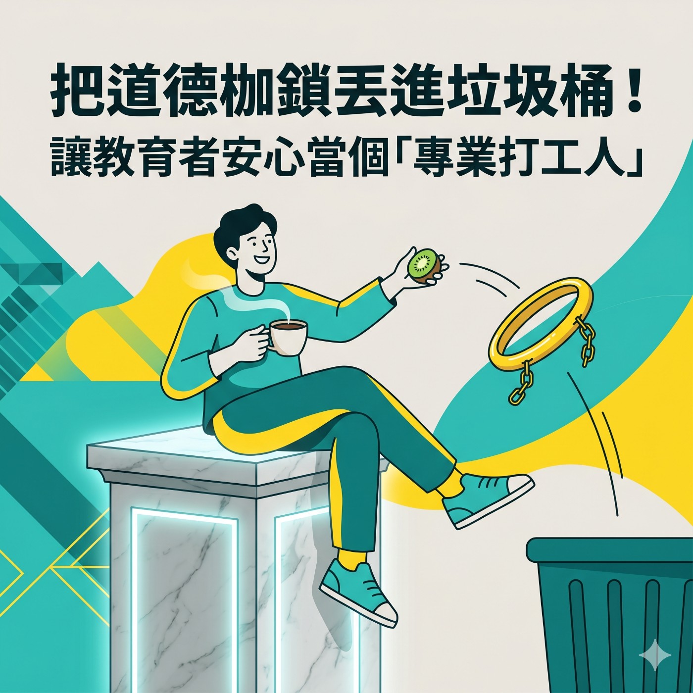 現代與法律篇 —讓教師走下神壇，回歸專業」。第 1 集：老師也是凡人—從「釋字第 702 號」看教師的隱私與自由 episode artwork