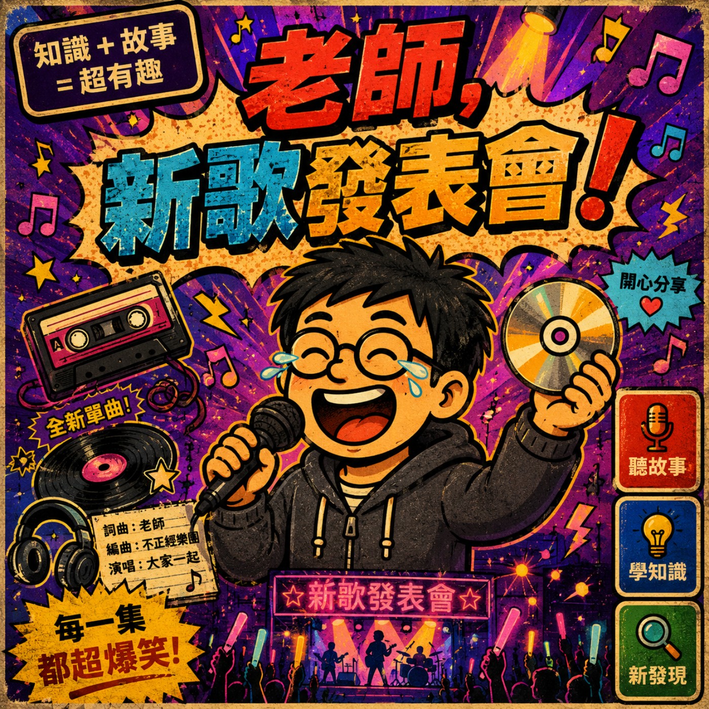 【老師,新歌發表會!】驚喜大爆發 episode artwork