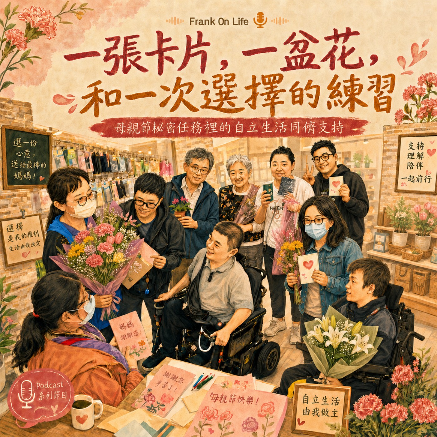 EP8｜一張卡片，一盆花，和一次選擇的練習 episode artwork