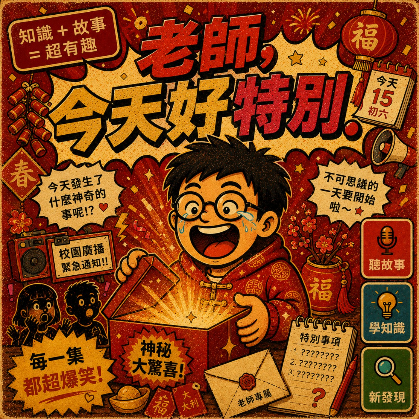 《EP140｜老師，今天好特別！》二月篇+生日快樂急件快遞