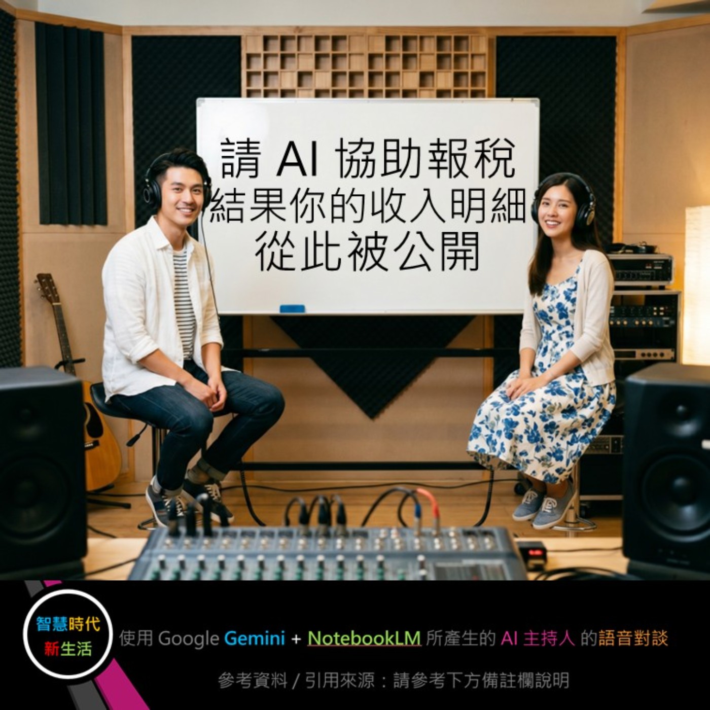 EP.372 [ Podcast ] 請 AI 協助報稅，結果你的收入明細，從此被公開。 episode artwork