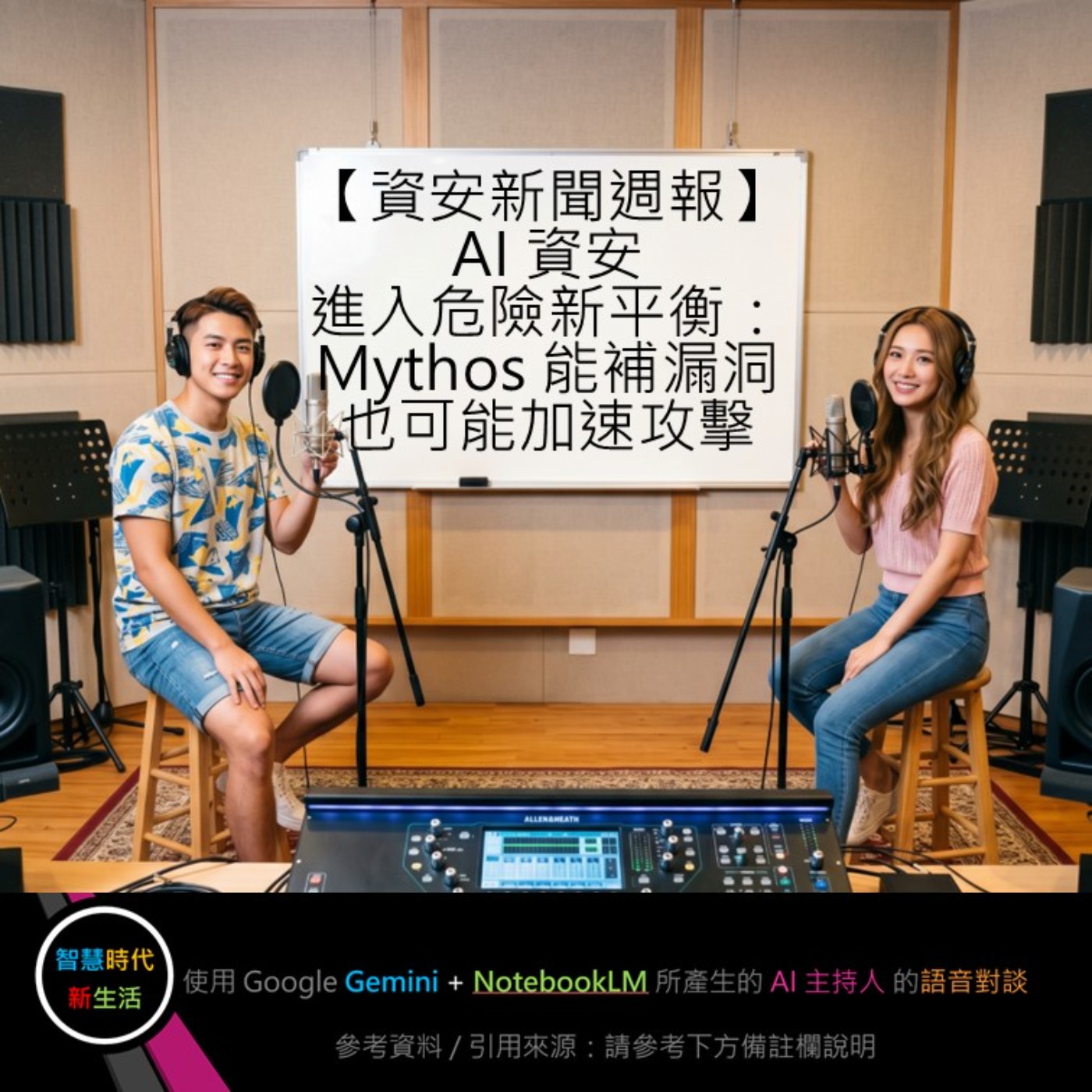 EP.374 [ Podcast ] 【資安新聞週報】AI 資安進入危險新平衡：Mythos 能補漏洞，也可能加速攻擊 episode artwork