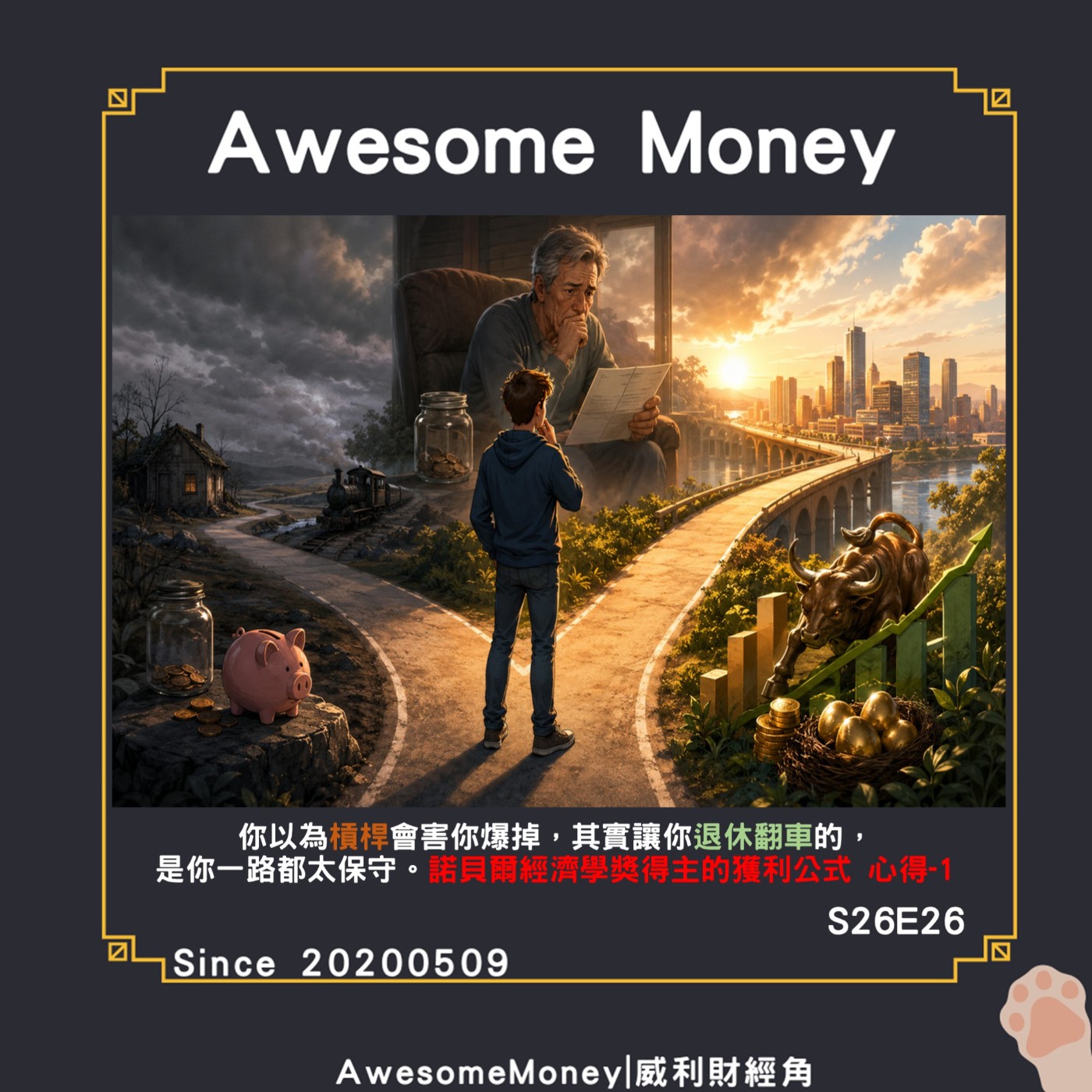 S26EP26|你以為槓桿會害你爆掉，其實讓退休翻車的是一路太保守