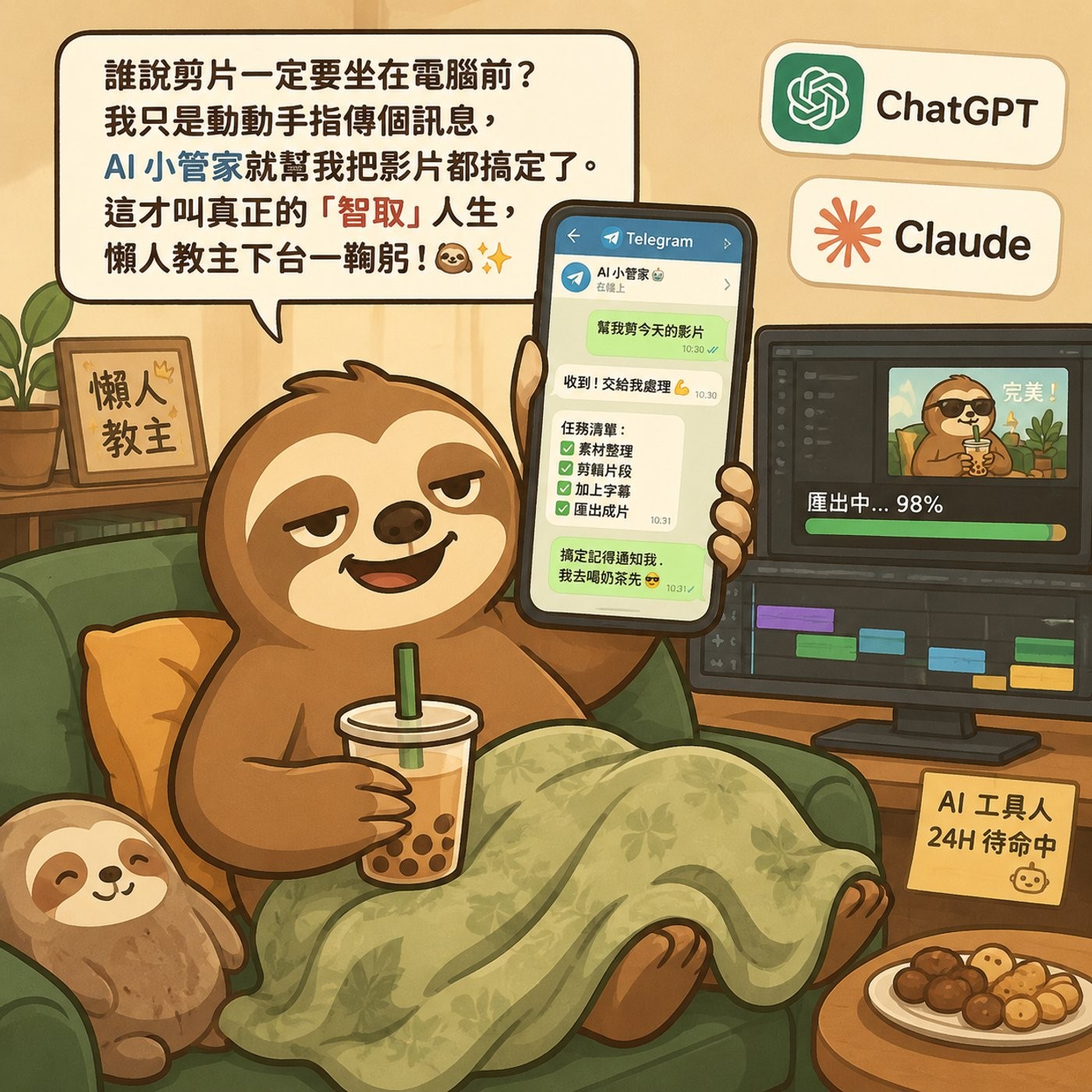 EP313 | AI懶人精選週報 – 盤點 AI 代理 3 大關鍵心法,學會這招模組化設計,讓你的 AI 工作流程效率提升 70% 以上 episode artwork