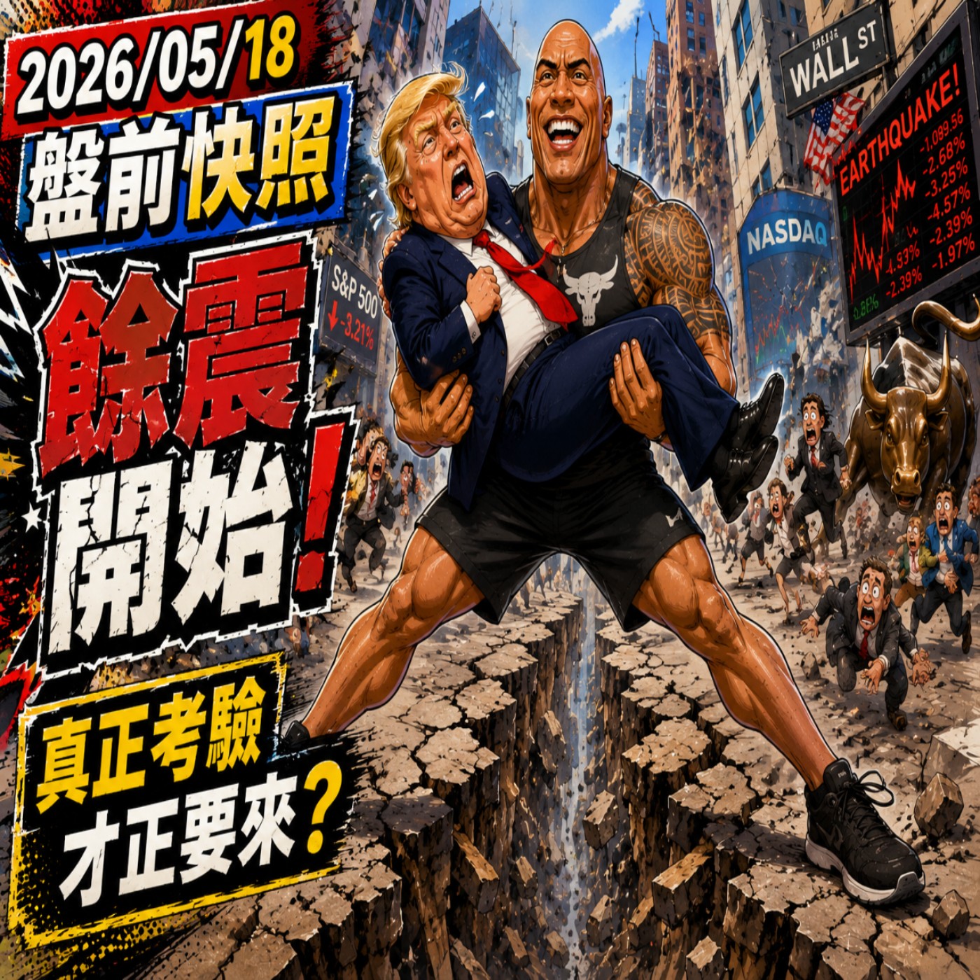 【大昌證券】2026年5月18日 盤前快照：餘震開始！真正考驗才正要來？ episode artwork