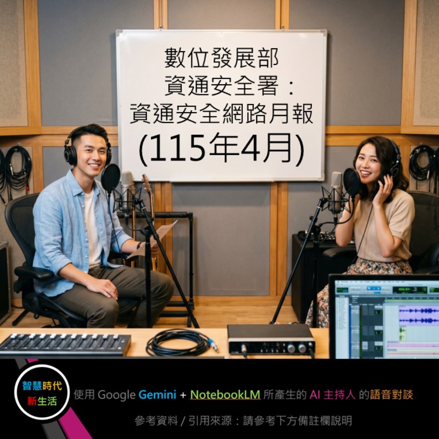 EP.376 [ Podcast ] 數位發展部資通安全署：資通安全網路月報 (115年4月) episode artwork