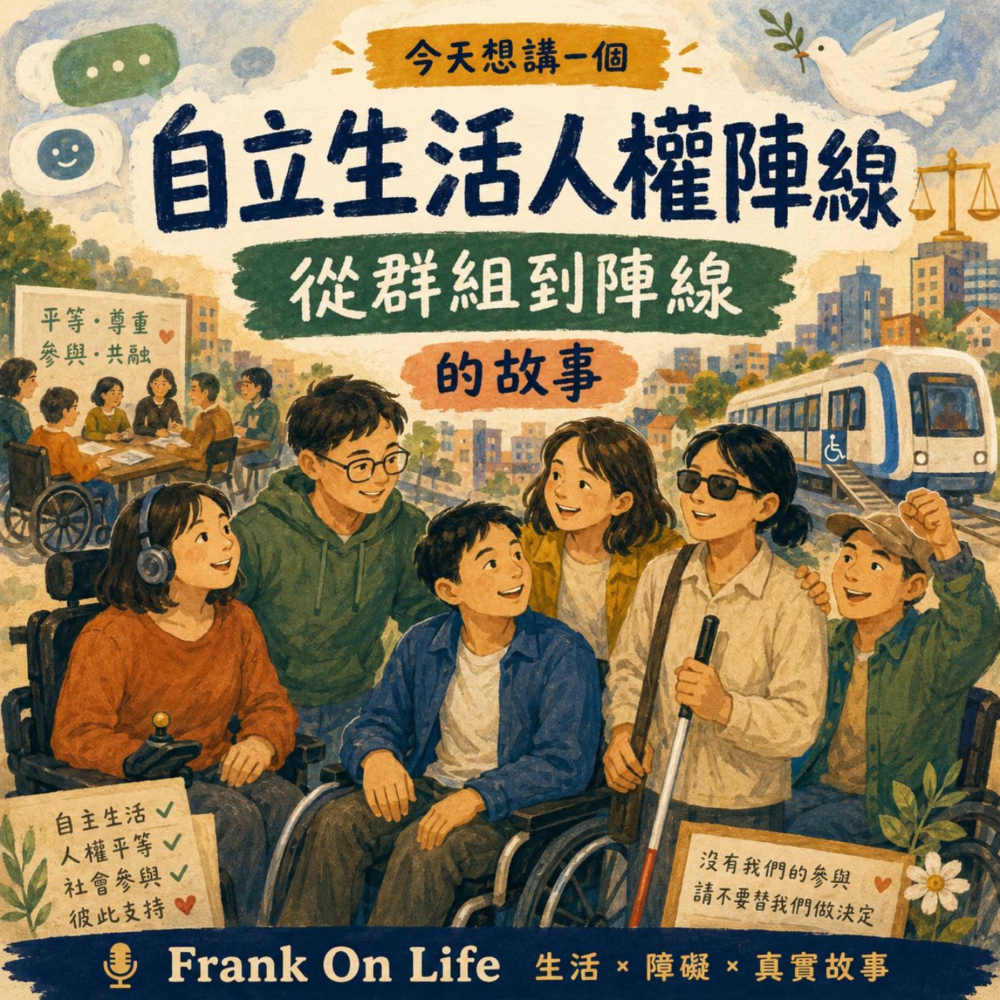 EP9｜當我們開始一起說話，我們是「自立生活人權陣線」 episode artwork