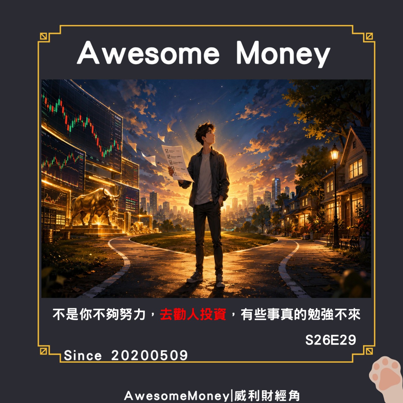 S26EP29|不是你不夠努力，去勸人投資， 有些事真的勉強不來。選擇與天性