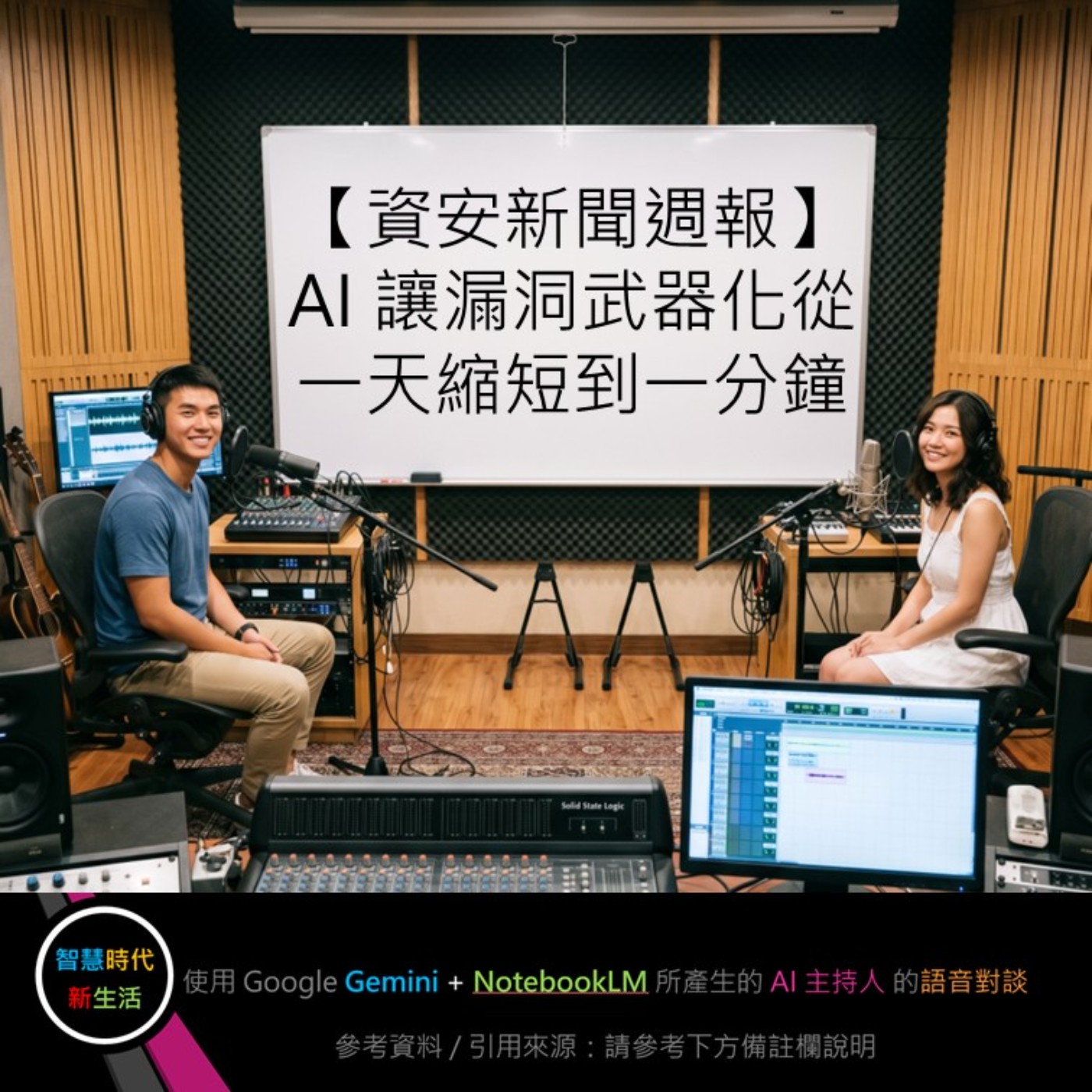 EP.384 [ Podcast ] 【資安新聞週報】AI 讓漏洞武器化從一天縮短到一分鐘 episode artwork