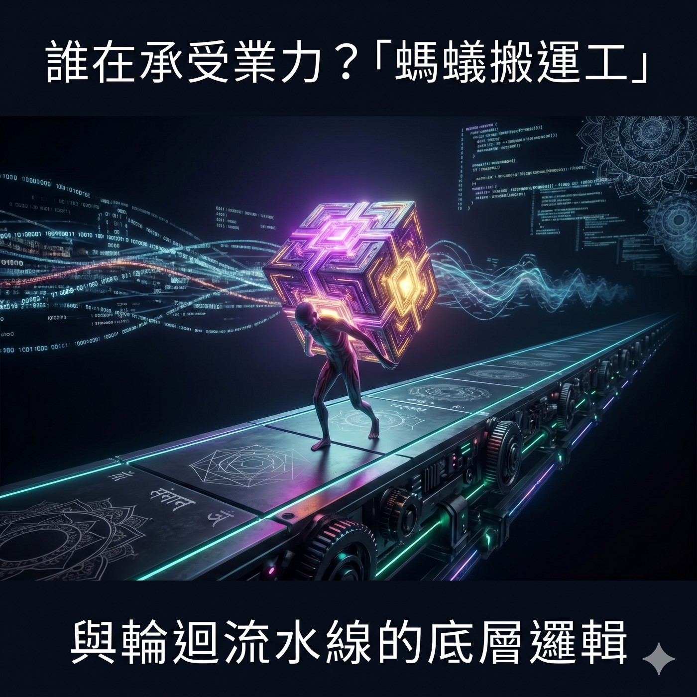 誰在承受業力？第一集：誰在承受業力？「螞蟻搬運工」與輪迴流水線的底層邏輯 episode artwork