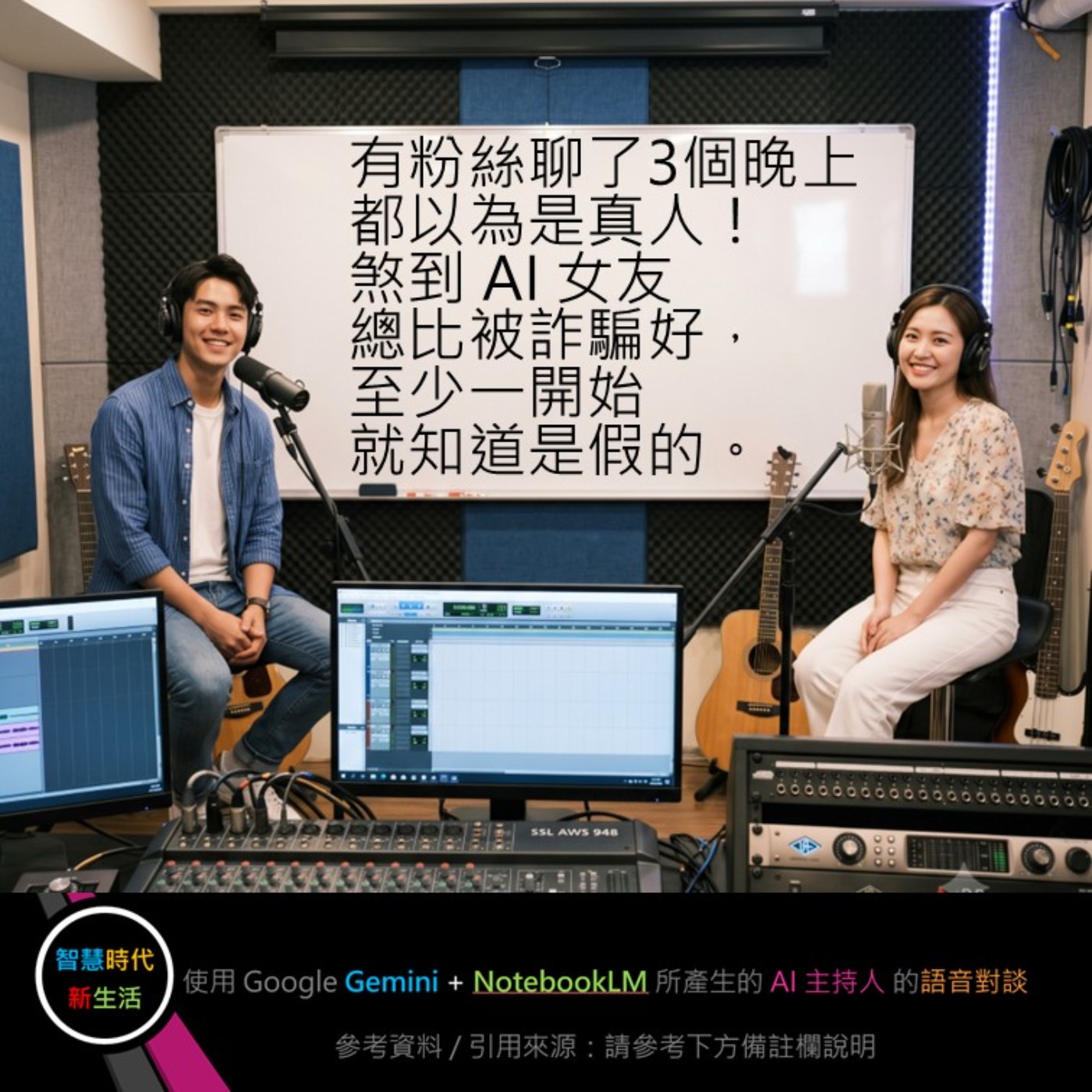 EP.386 [ Podcast ] 有粉絲聊了3個晚上都以為是真人！煞到 AI 女友總比被詐騙好，至少一開始就知道是假的 episode artwork