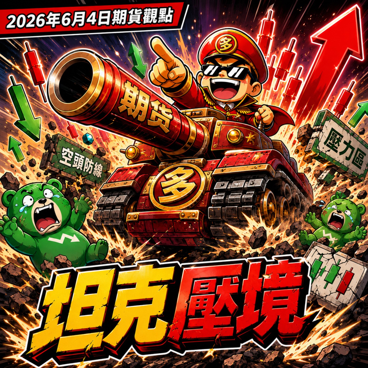 【大昌期貨】2026年6月4日期貨觀點:坦克壓境 episode artwork