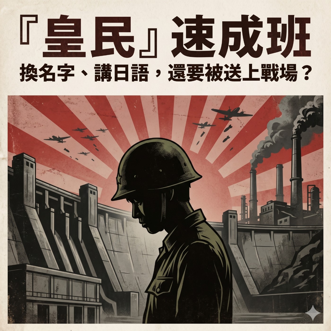 系列四：戰火下的台灣。第 4 集：總動員的血肉犧牲與戰火蔓延 episode artwork