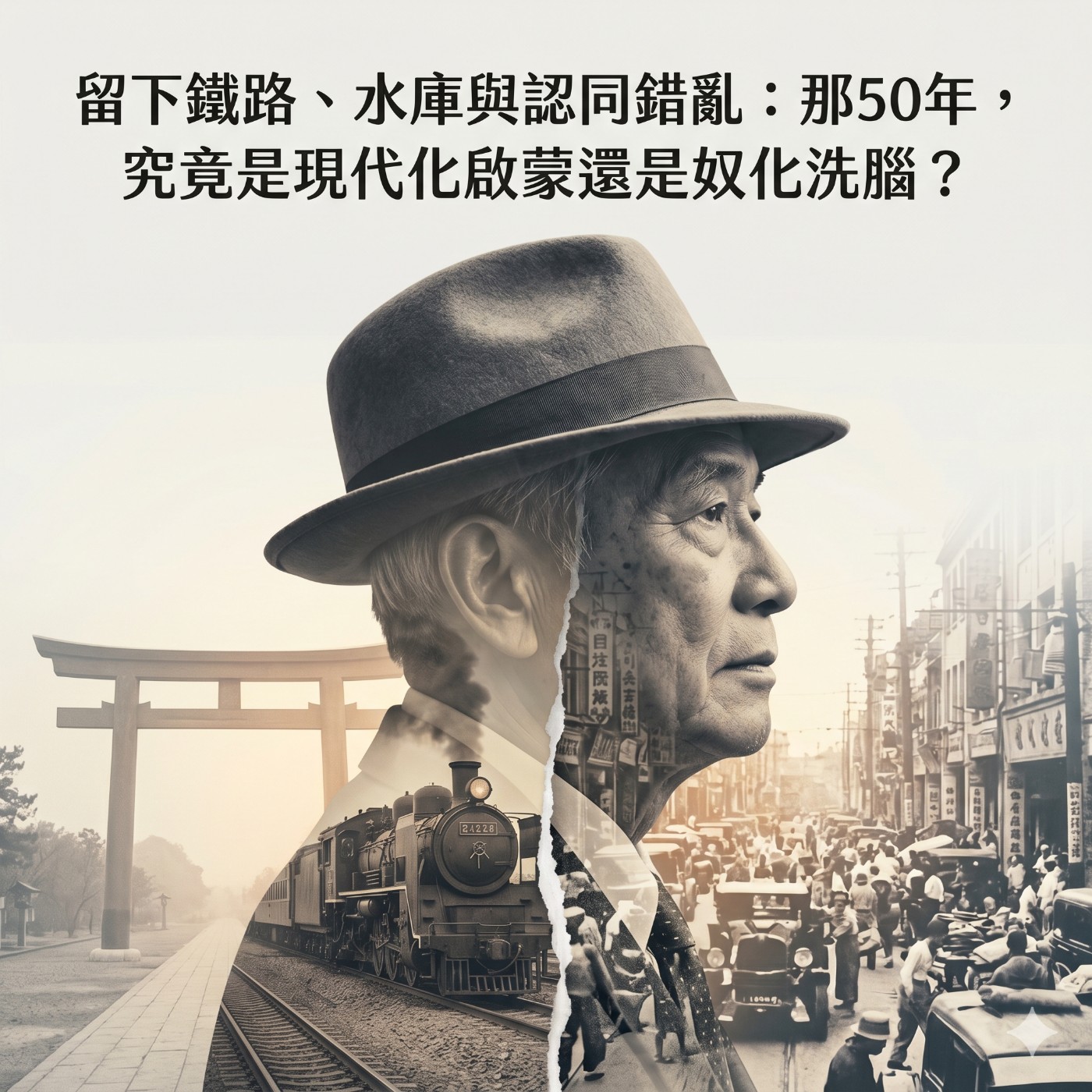 系列五：歷史的記憶與遺緒——複雜的「親日情結」 (1945 以後) ，第 1 集：「狗去豬來」的強烈對比：戰後初期的失政與相對剝奪感 episode artwork