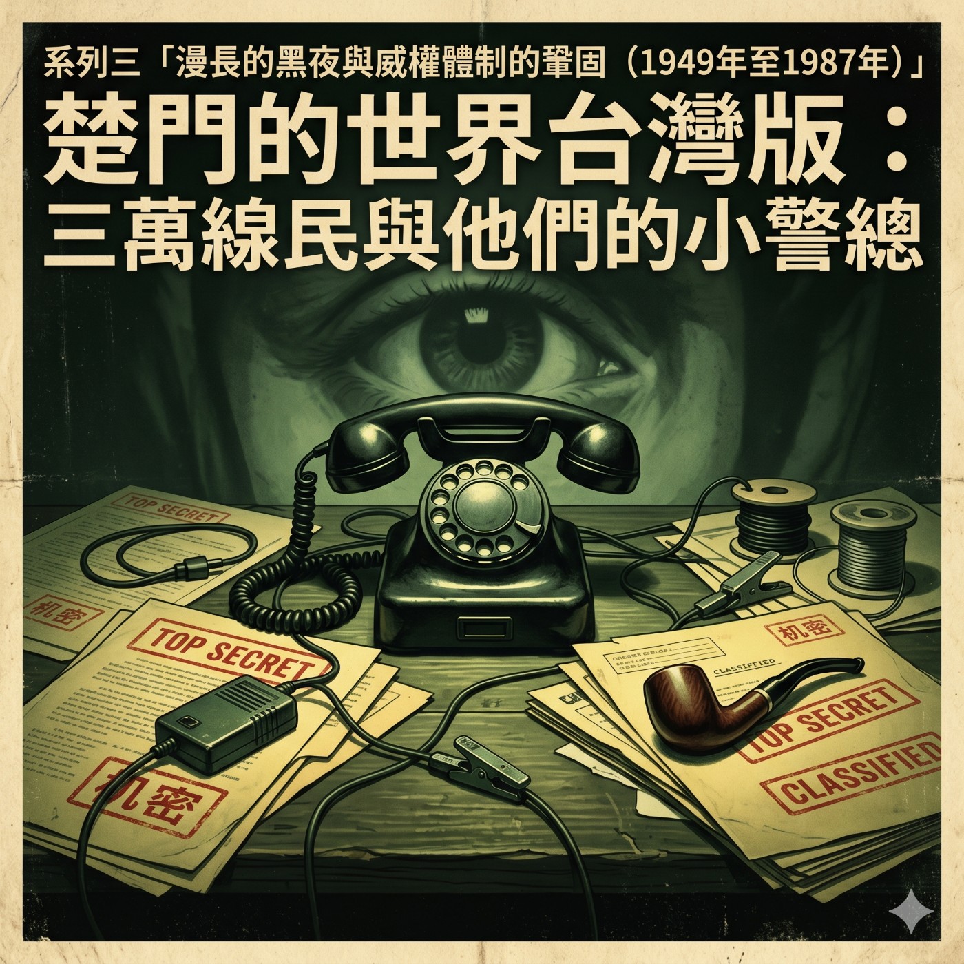 系列三「漫長的黑夜與威權體制的鞏固(1949年至1987年)」第 1 集:法律包裝的國家暴力 — 戒嚴體制與軍事審判 episode artwork