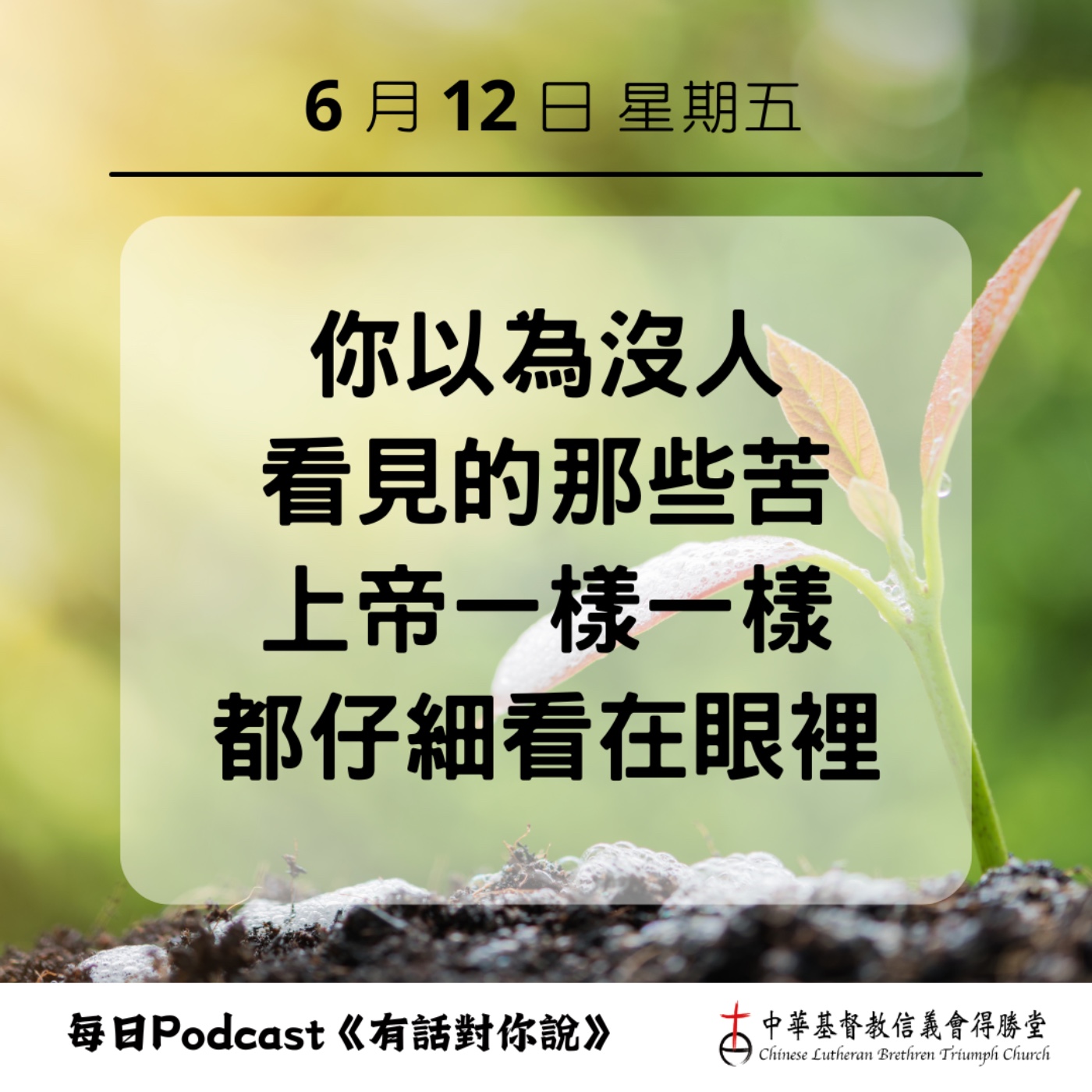 20260612上帝一直都看著你 episode artwork