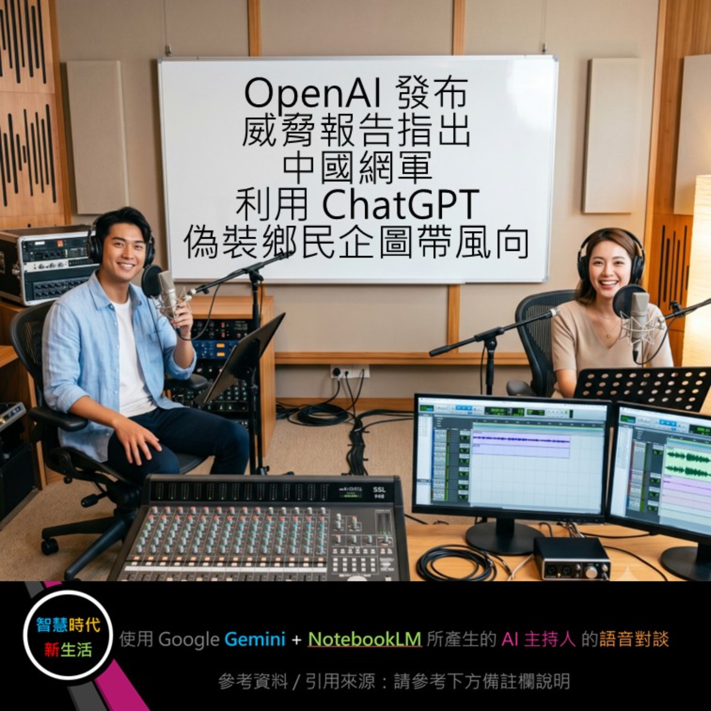 EP.393 [ Podcast ] OpenAI 發布威脅報告，指出中國網軍利用 ChatGPT 偽裝鄉民企圖帶風向 episode artwork
