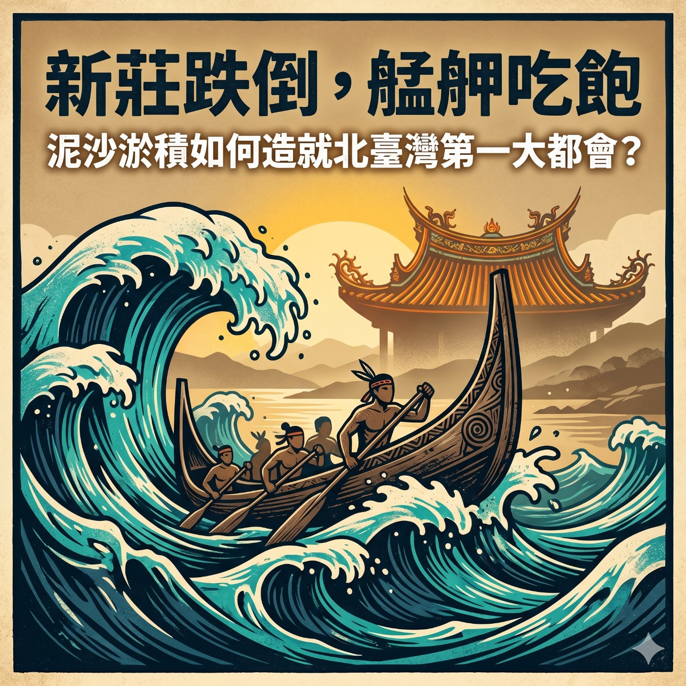 第一系列：臺北盆地的拓墾與艋舺的崛起（約18世紀初至19世紀中），第 1 集：黑水溝後的處女地與新莊港的起落 episode artwork