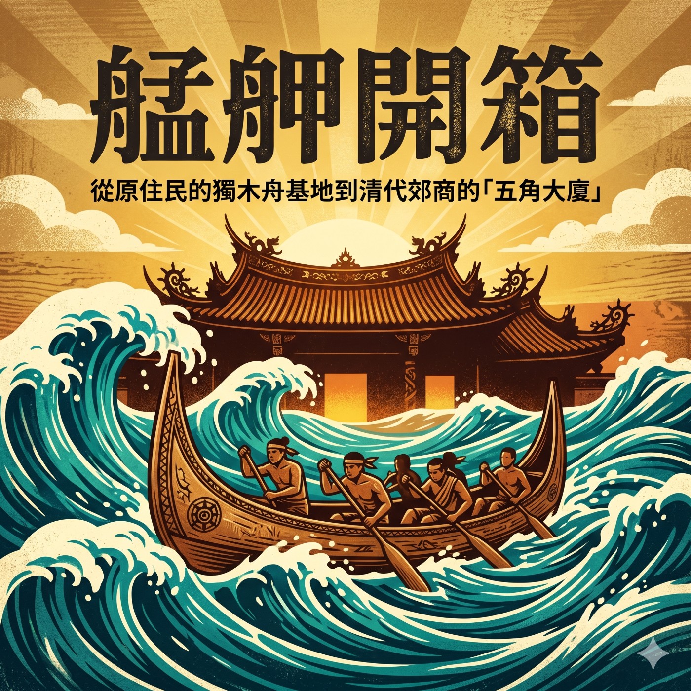 第一系列「臺北盆地的拓墾與艋舺的崛起（約18世紀初至19世紀中）」第 2 集：「一府二鹿三艋舺」與郊商勢力的成形 episode artwork