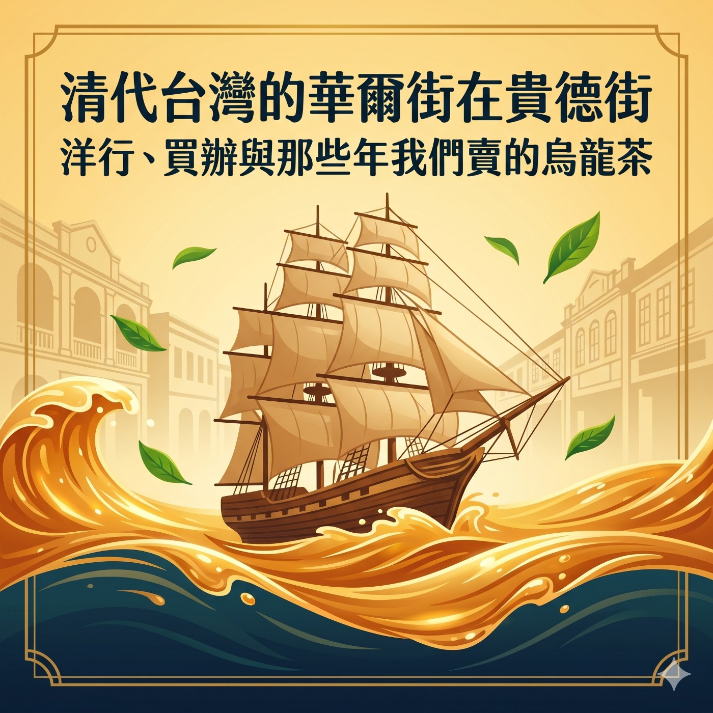 第三系列「開港通商與大稻埕的『茶金』奇蹟（1860年代至清末）」第 4 集：洋行林立與大稻埕的盛世風華 episode artwork