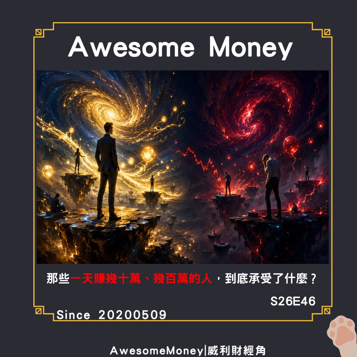 S26EP46|那些一天賺幾十萬幾百萬的人，到底承受了什麼，群友損益觀察20260525|威利研究室