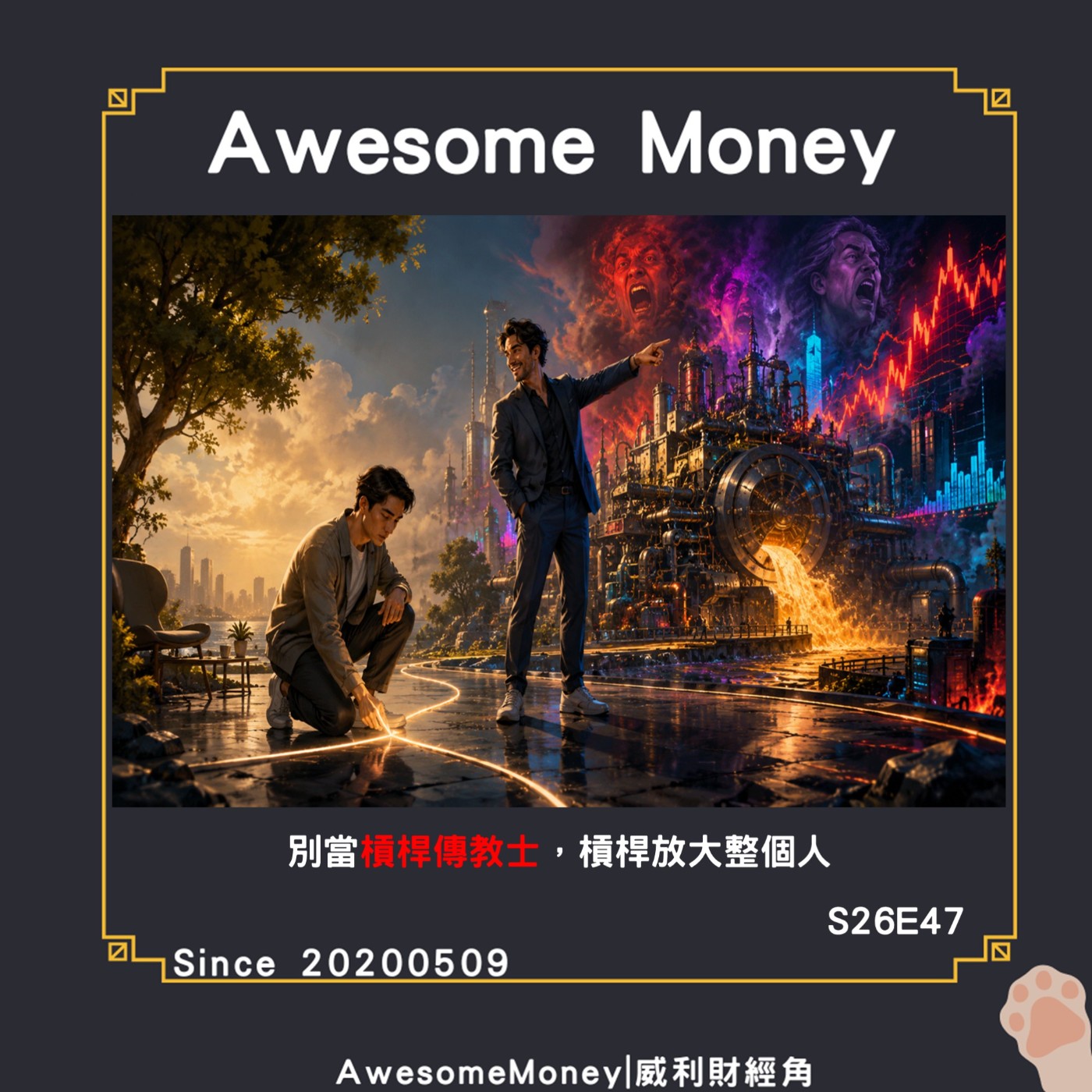 S26EP47|別當槓桿傳教士，槓桿放大整個人，最怕把好意變壓力|威利研究室