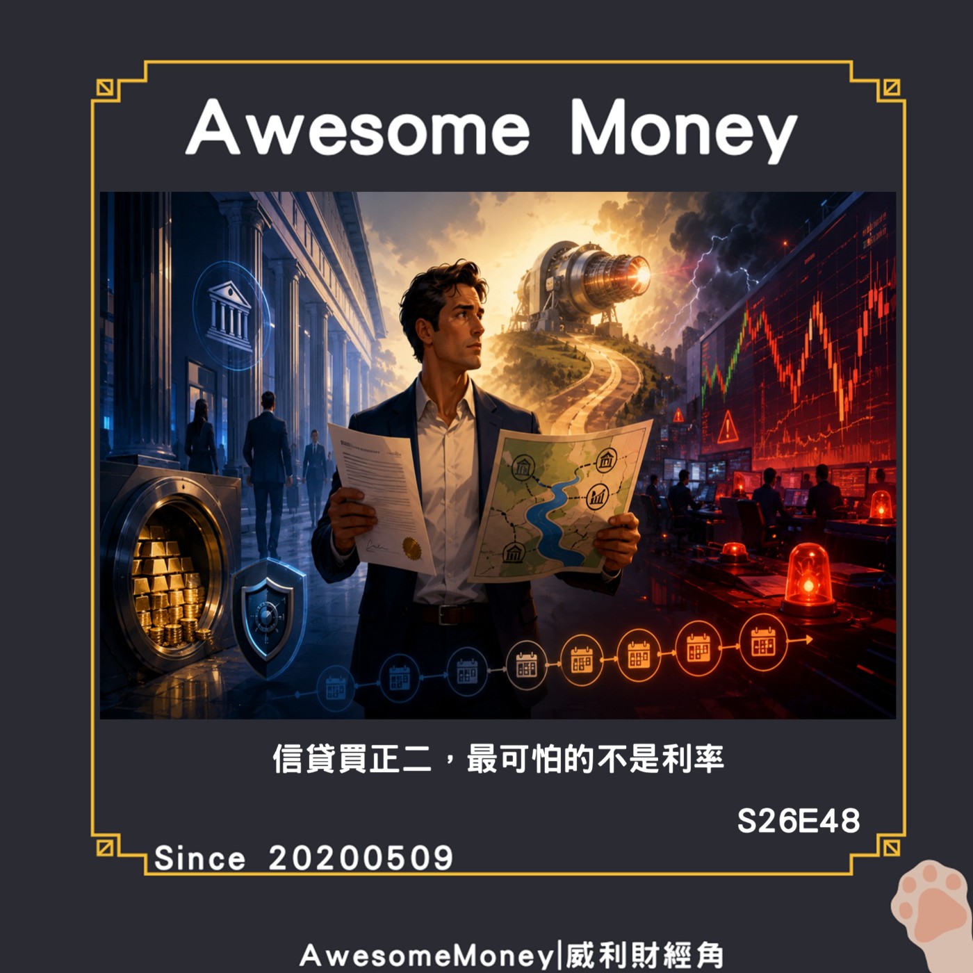 S26EP48|信貸買正二，最可怕的不是利率，槓桿風險觀察|威利研究室