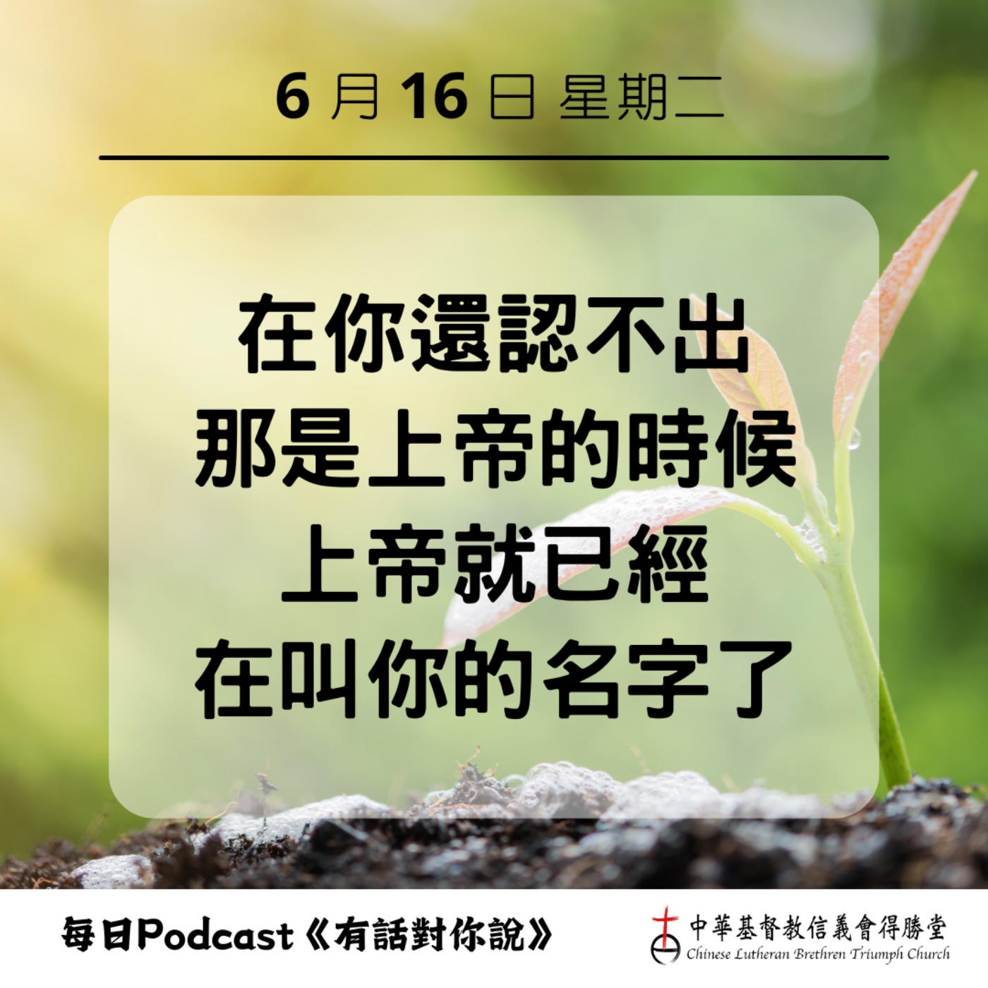20260616上帝先叫了我們的名字 episode artwork