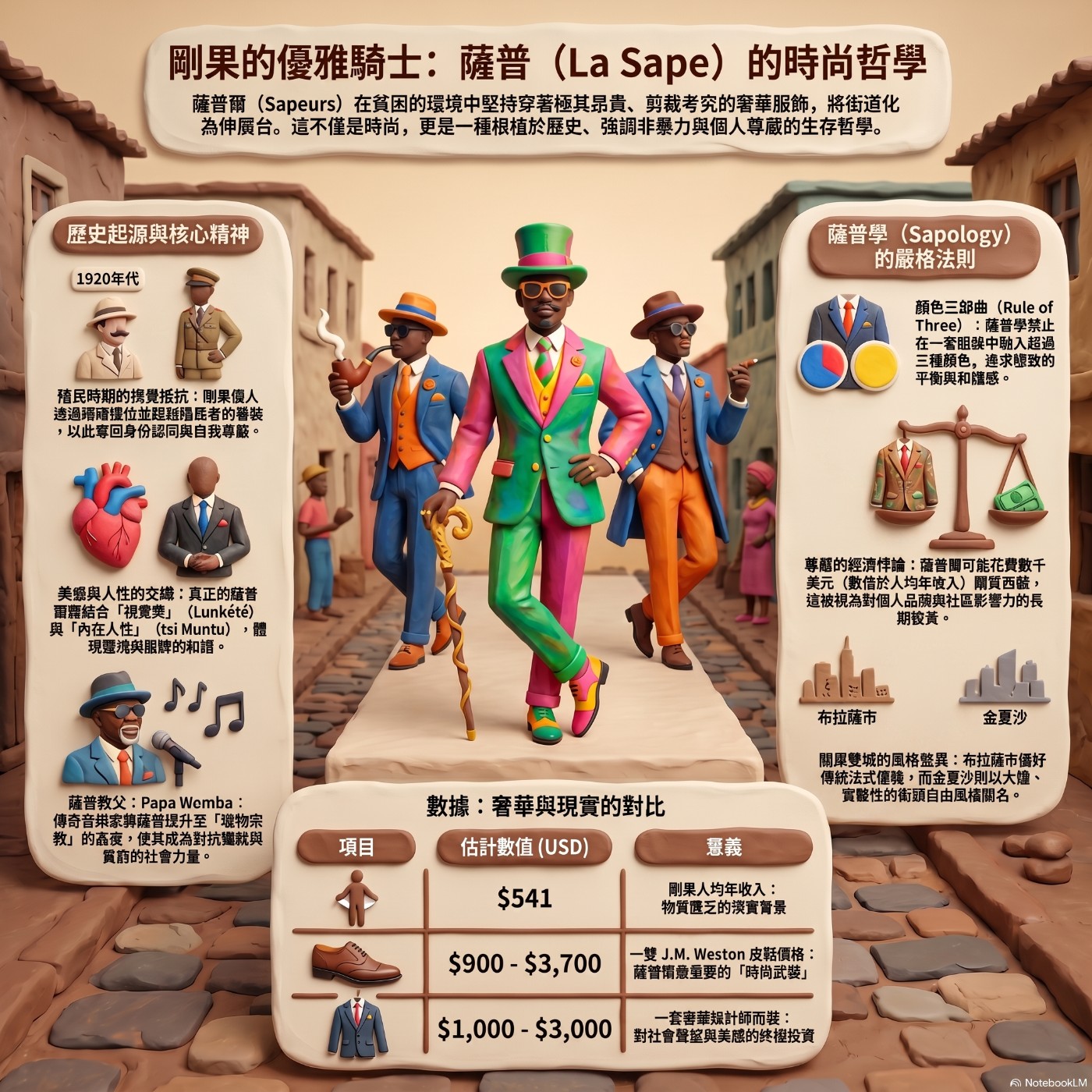 以西裝為武器的剛果時尚：薩普La Sape） 亞文化 episode artwork