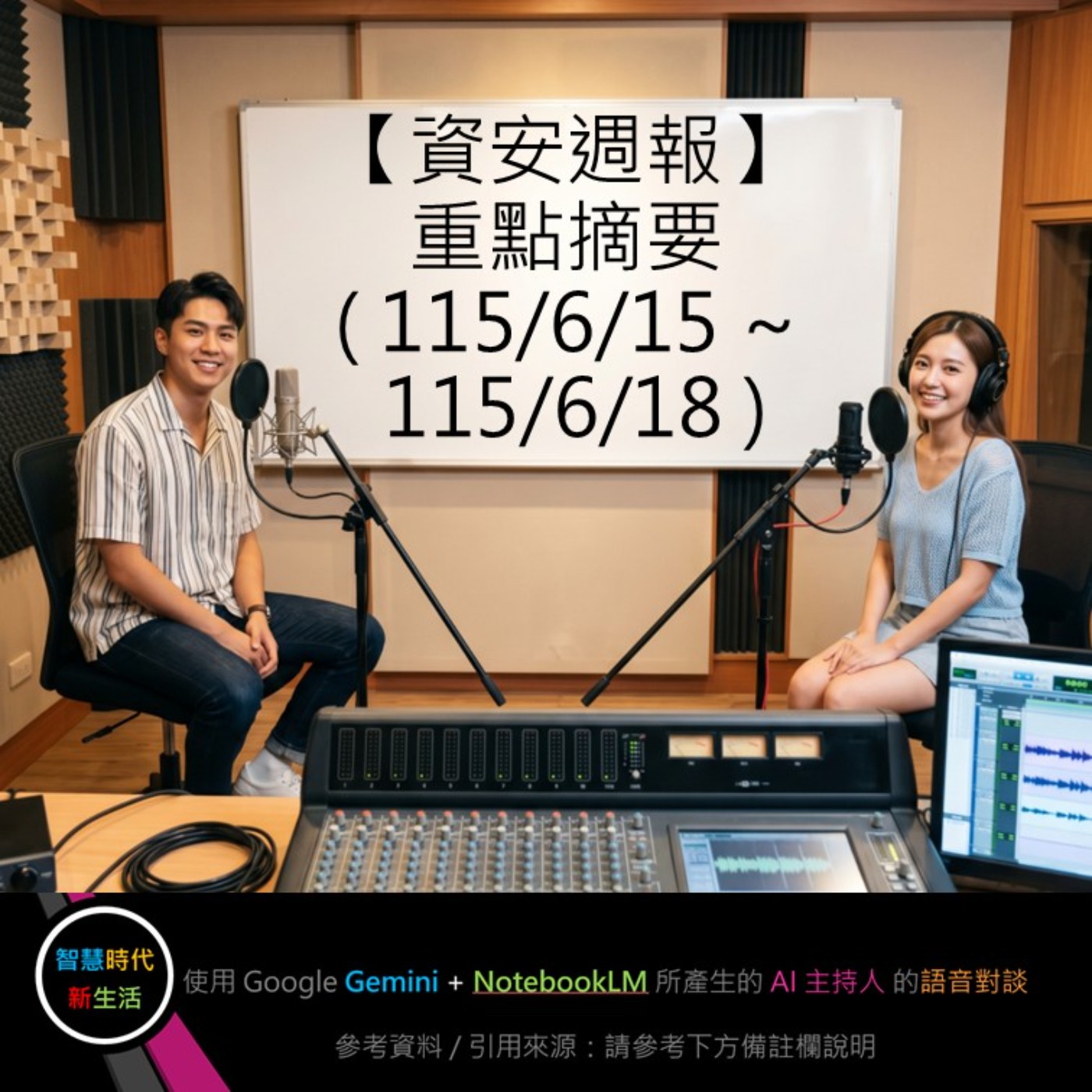 EP.395 [ Podcast ] 【資安週報】重點摘要 (115/6/15 ~ 115/6/18) episode artwork