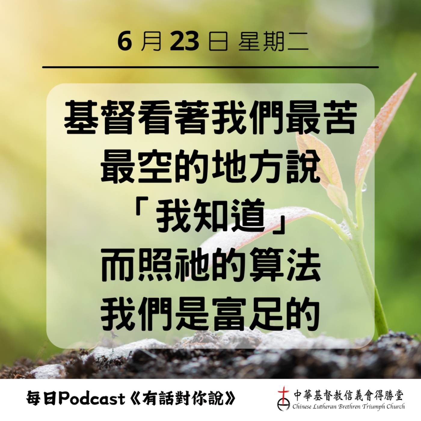 20260623耶穌對我們的評價 episode artwork