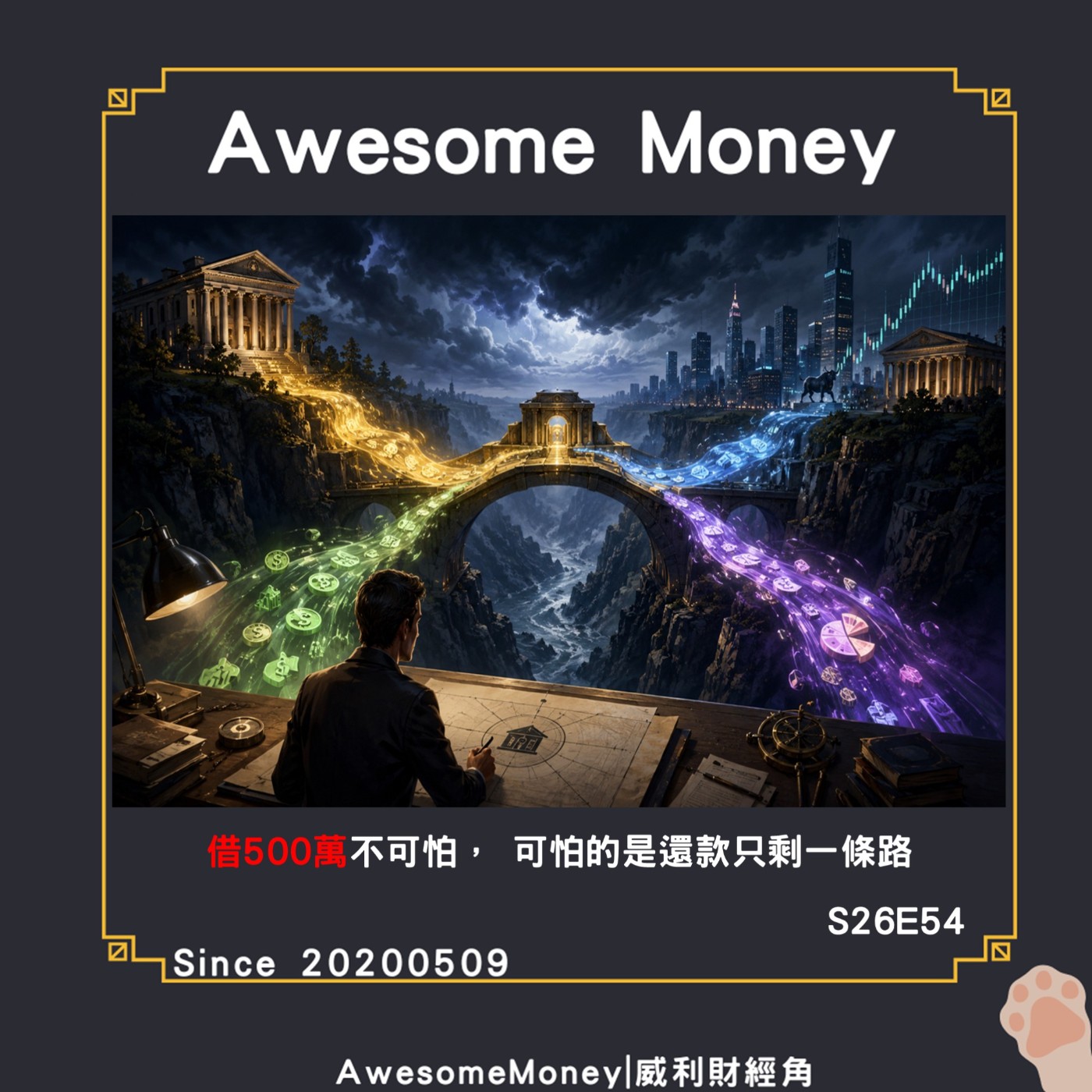 S26EP54|借500萬不可怕，可怕的是還款只剩一條路，借貸要還誰還要借啊|威利研究室
