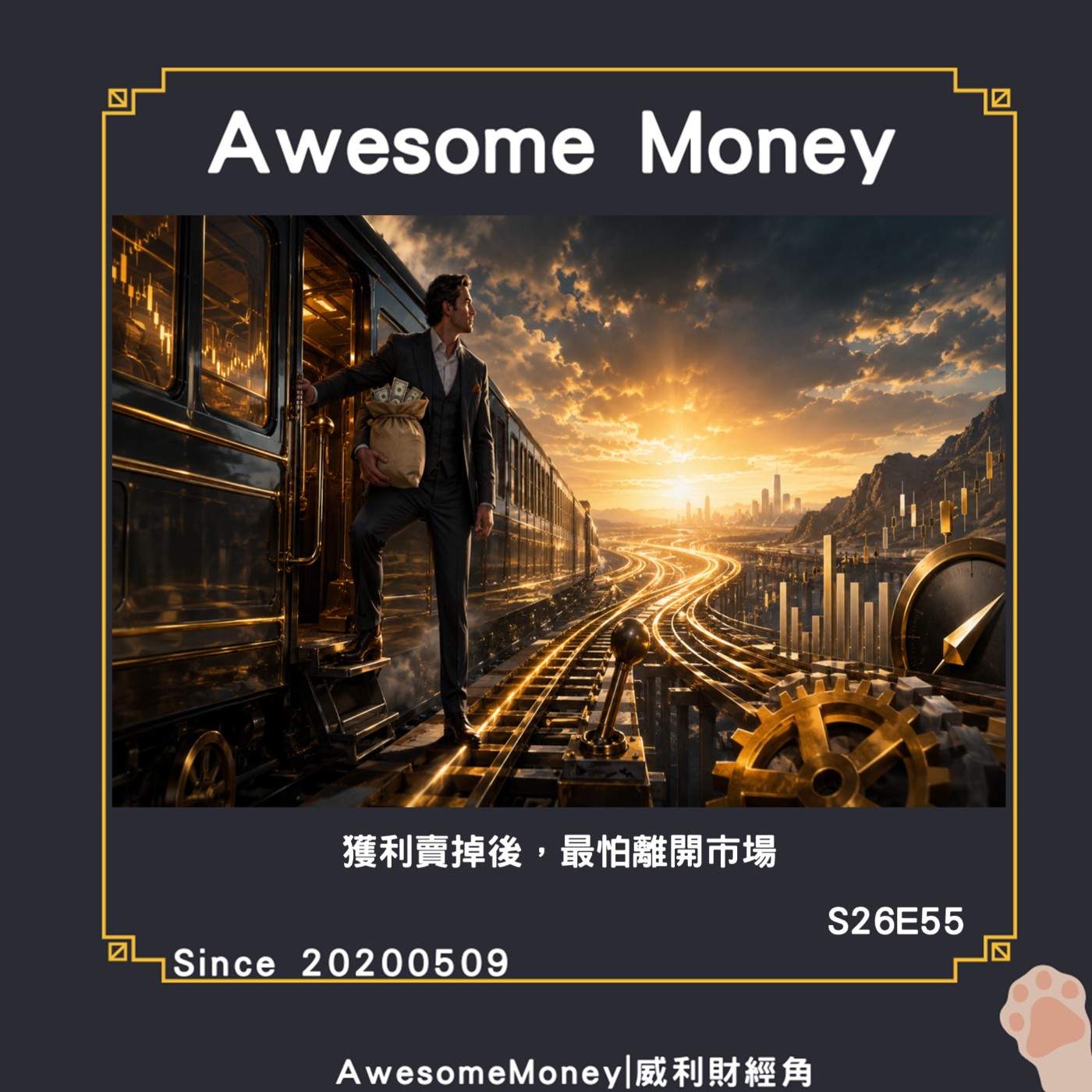 S26EP55|獲利賣掉後，最怕離開市場，槓桿結構，獲利了結不是終點|威利研究室