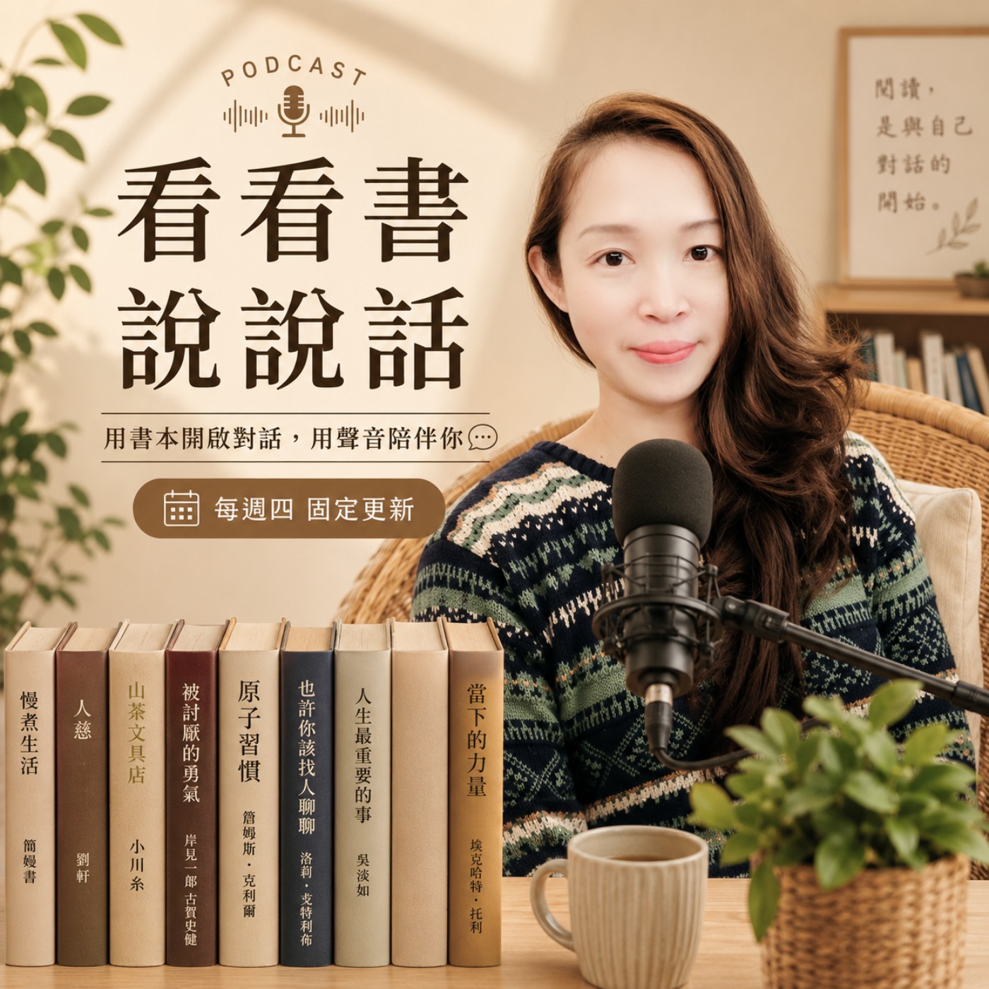 看看書說說話