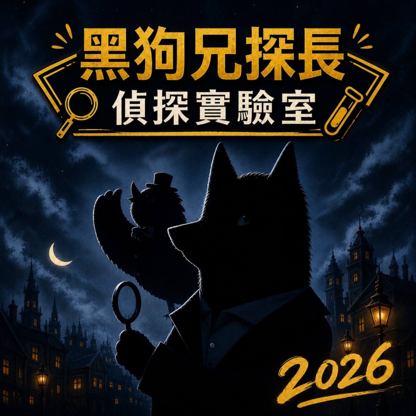 黑狗兄探長－偵探實驗室 2026