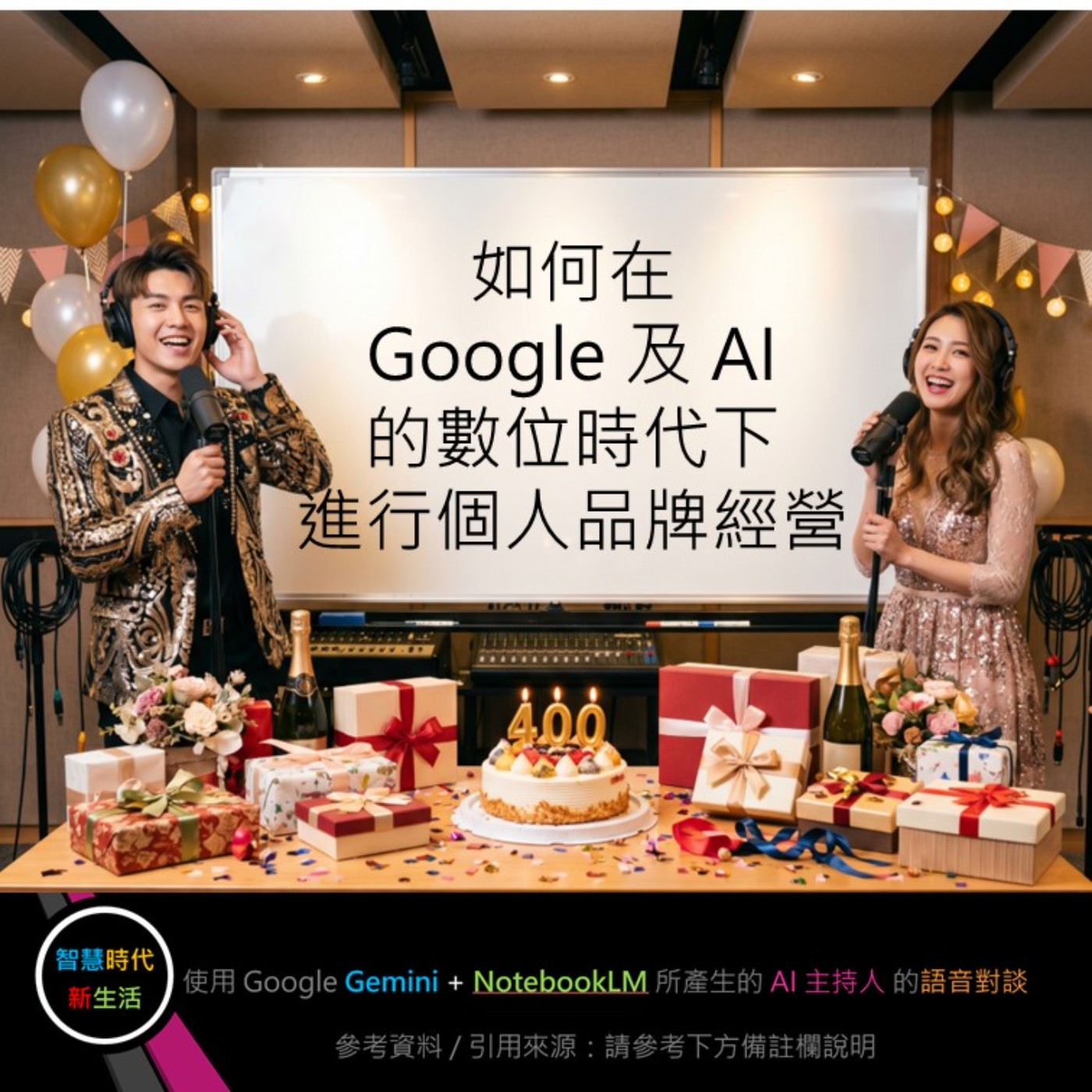 EP.400 [ Podcast ] 如何在 Google 及 AI 的數位時代下進行個人品牌經營 episode artwork