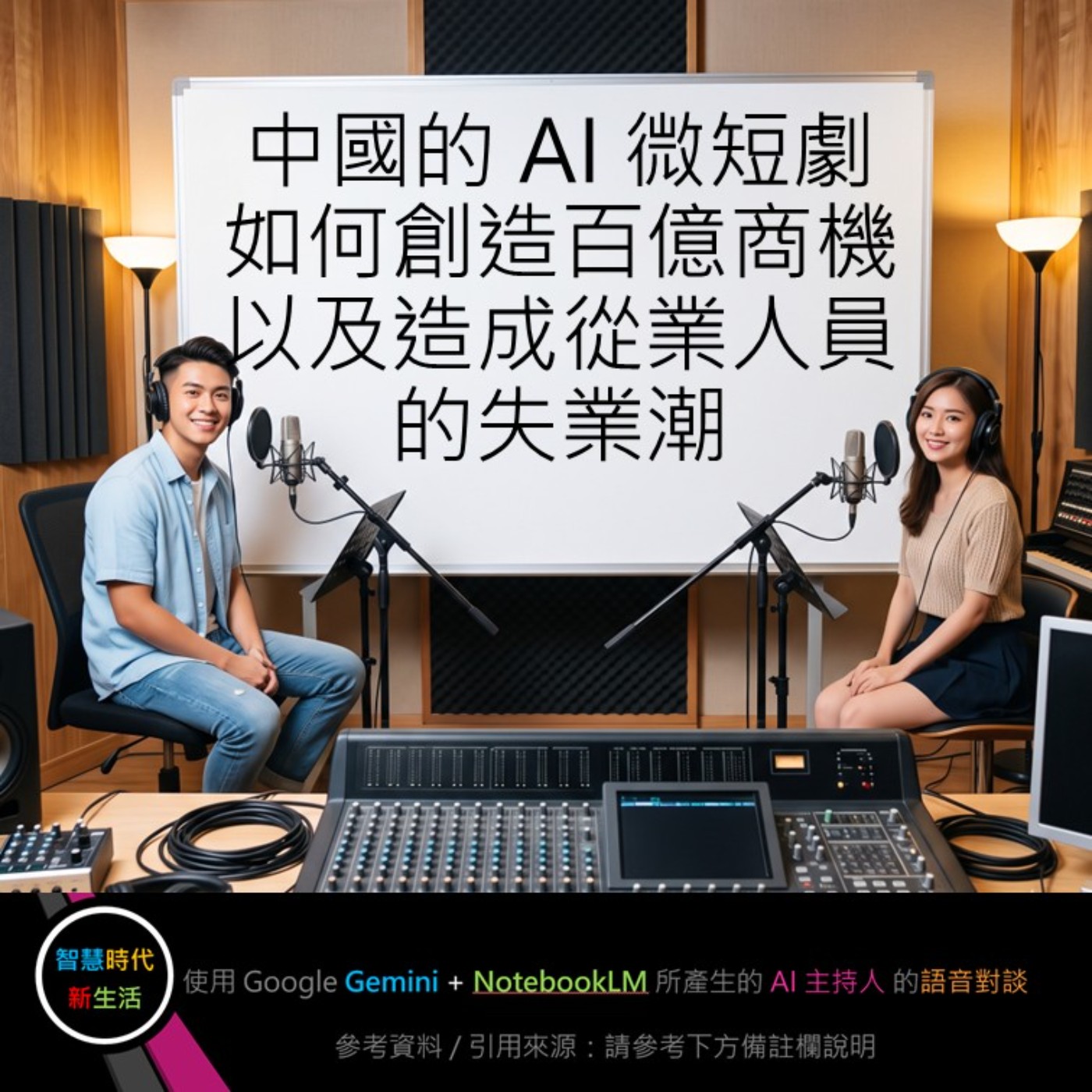 EP.401 [ Podcast ] 中國的 AI 微短劇如何創造百億商機以及造成從業人員的失業潮 episode artwork