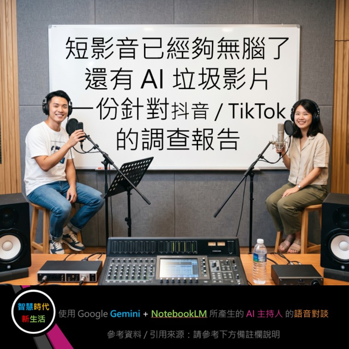 EP.403 [ Podcast ] 短影音已經夠無腦了還有 AI 垃圾影片，一份針對抖音 / TikTok 的調查報告 episode artwork