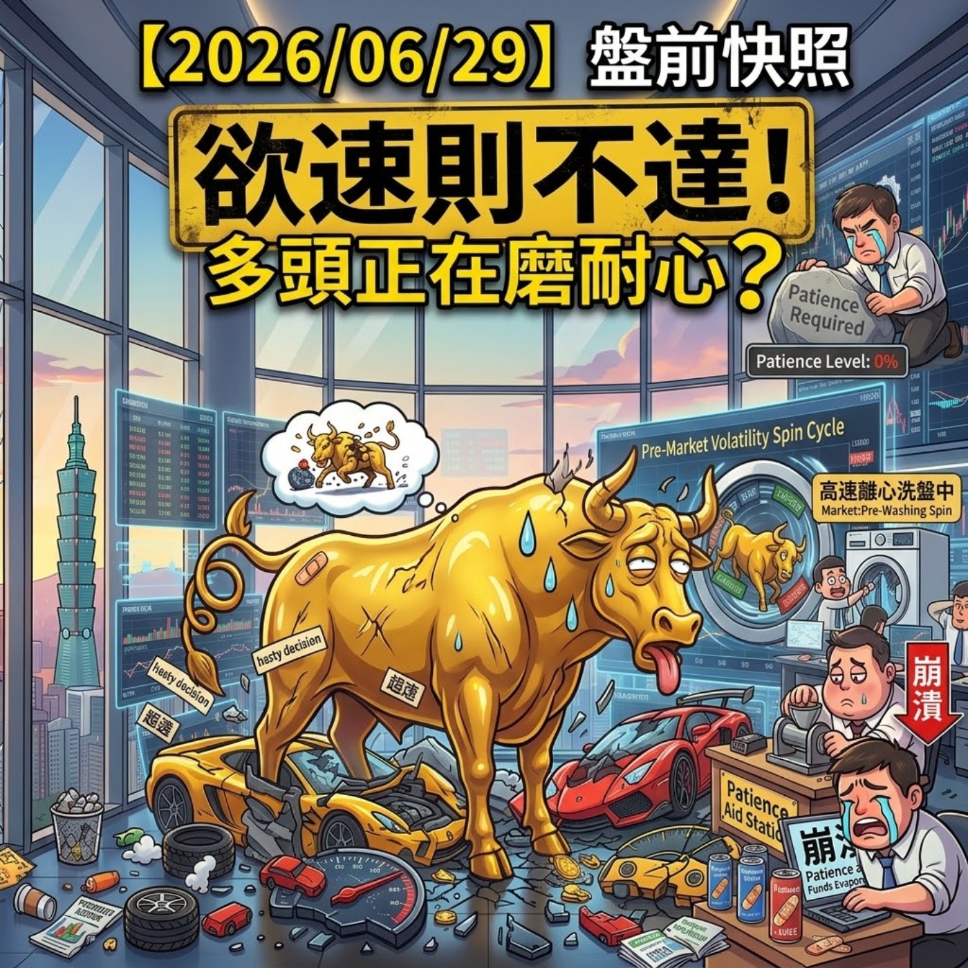 【2026/06/29】盤前快照：欲速則不達！多頭正在磨耐心？ episode artwork