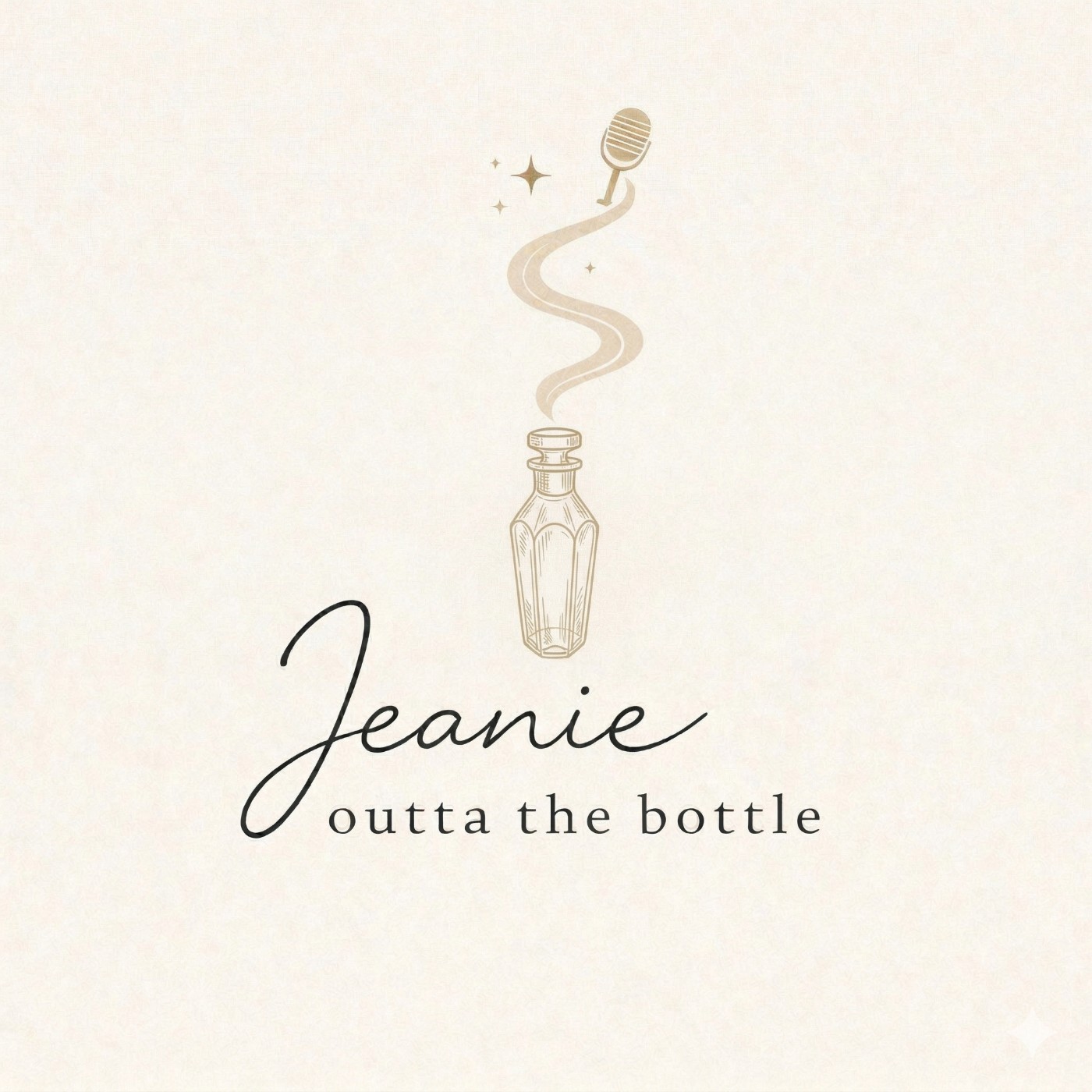 Jeanie outta the bottle 居妮欸美國時間 podcast artwork