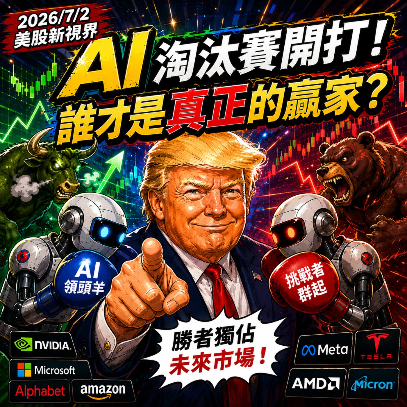 2026/7/2美股新視界:AI淘汰賽開打!誰才是真正的贏家? episode artwork
